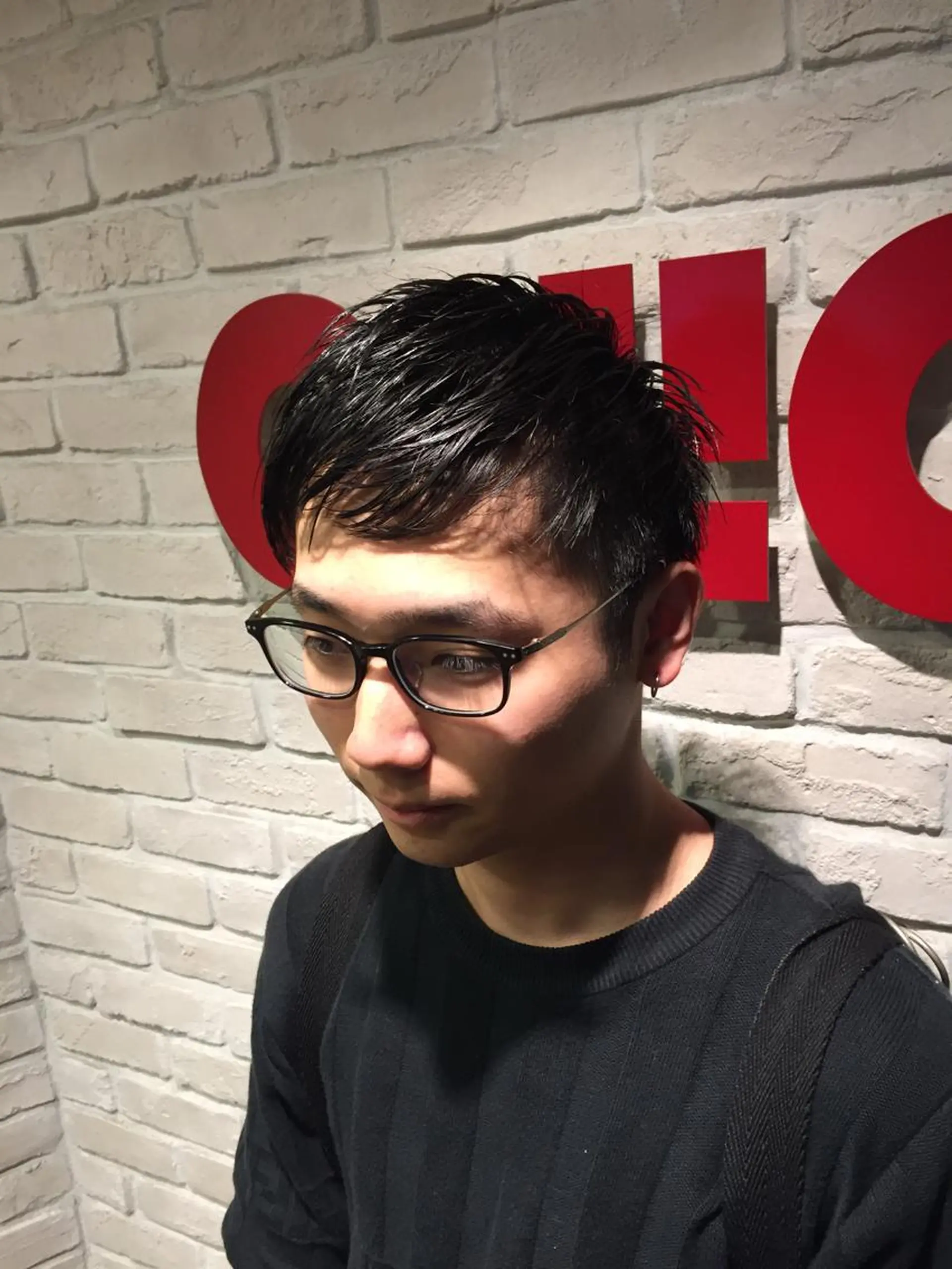 ショート メンズ 吉岡 三四朗のヘアスタイル