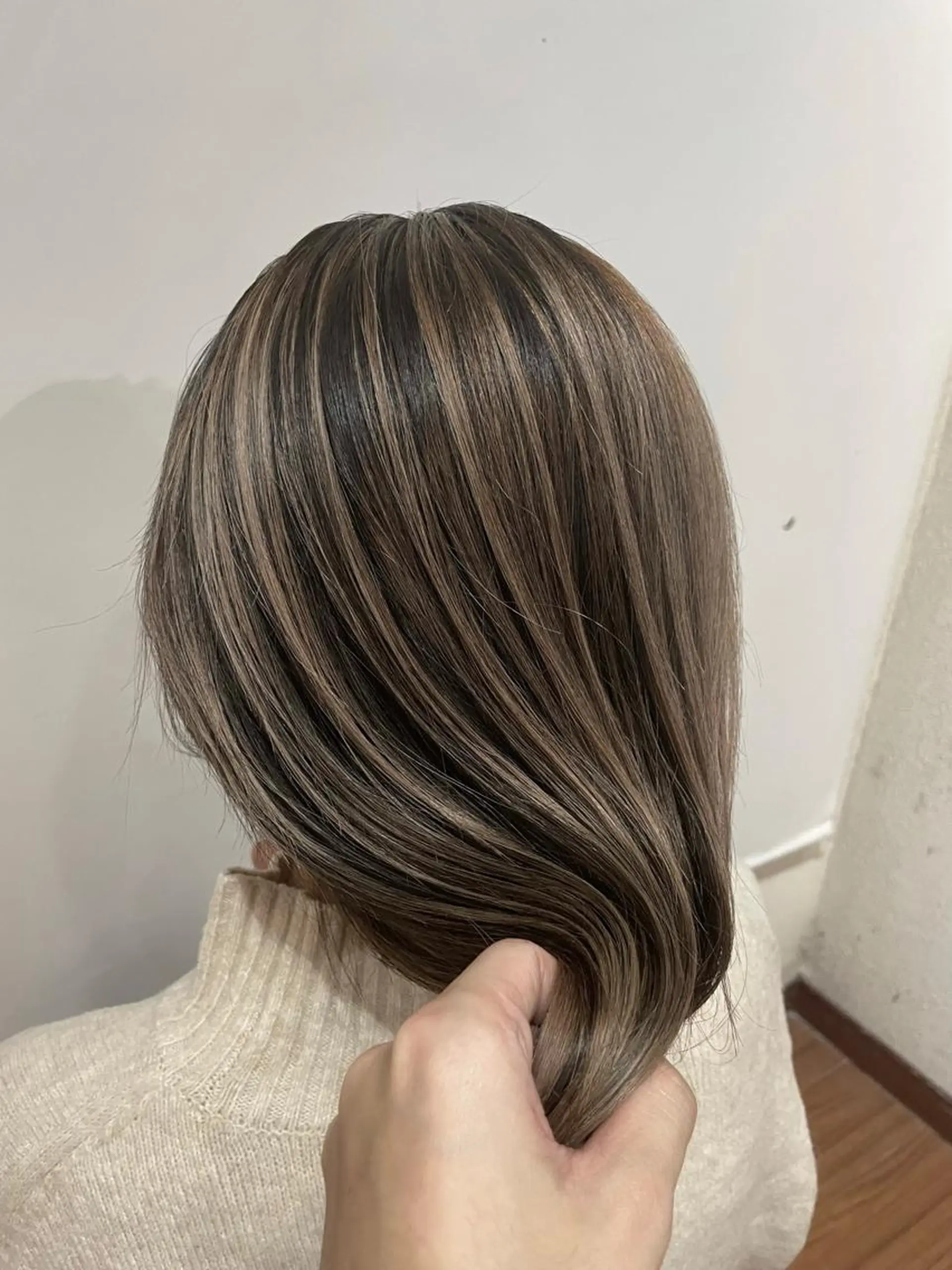 セミロング カラー ヘアカラー トリートメント EIGHT【店長】 大谷樹生のヘアスタイル