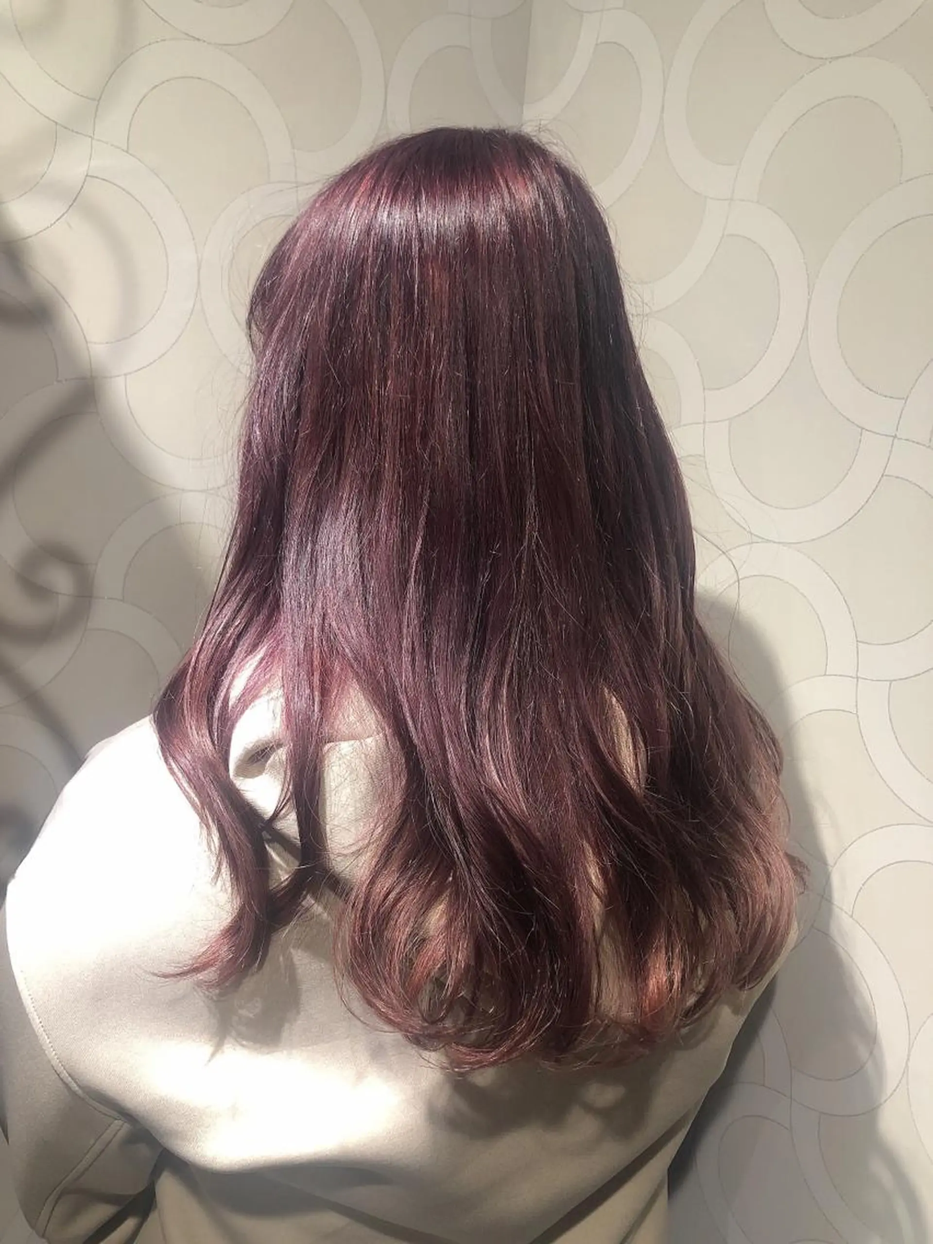 ロング カラー ブリーチ ピンクカラー ローズカラー 艶髪モテヘア ♡tomimaのヘアスタイル