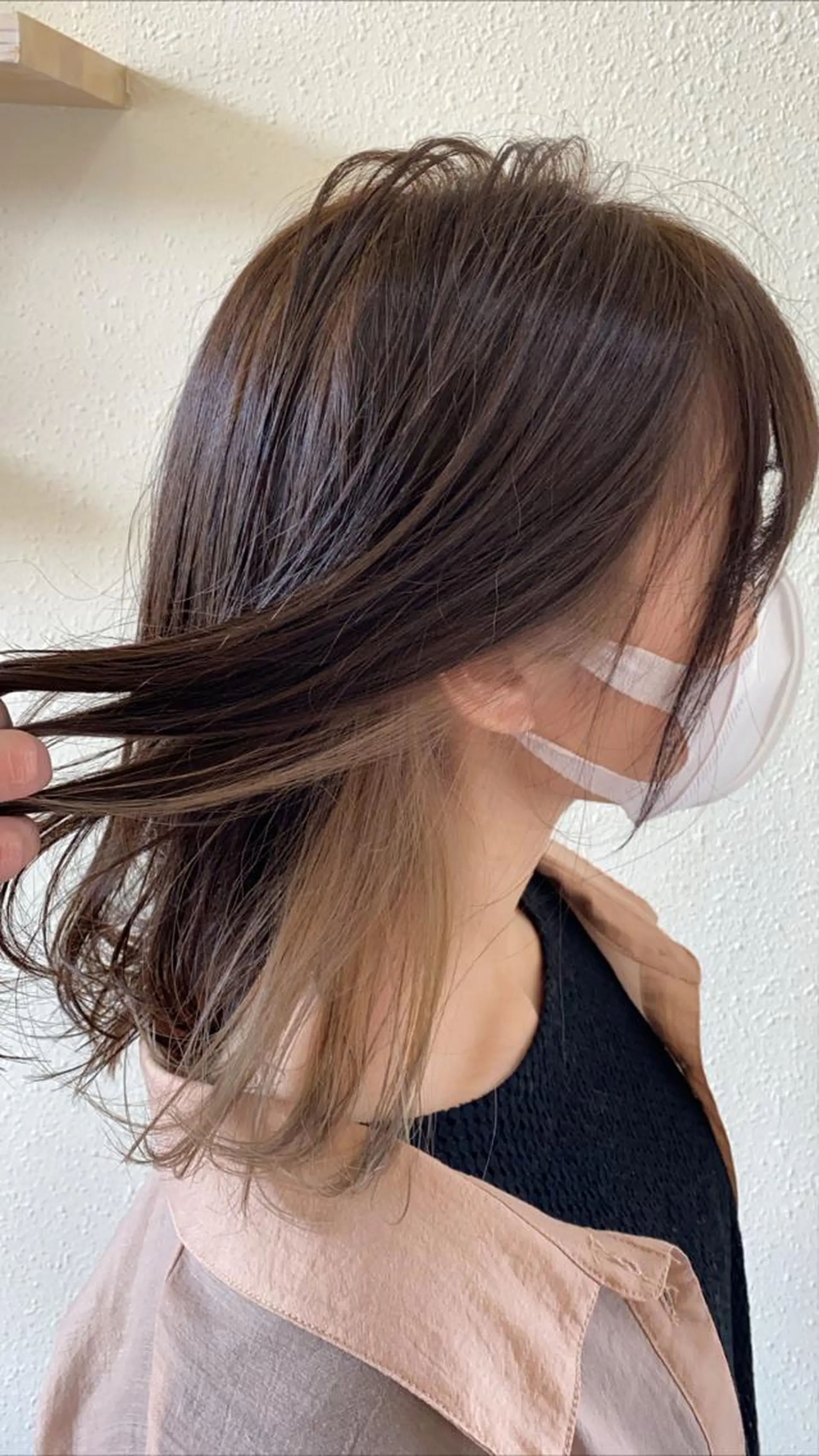 セミロング ヘアカラー トリートメント coeur所属・中川 茜里のヘアスタイル