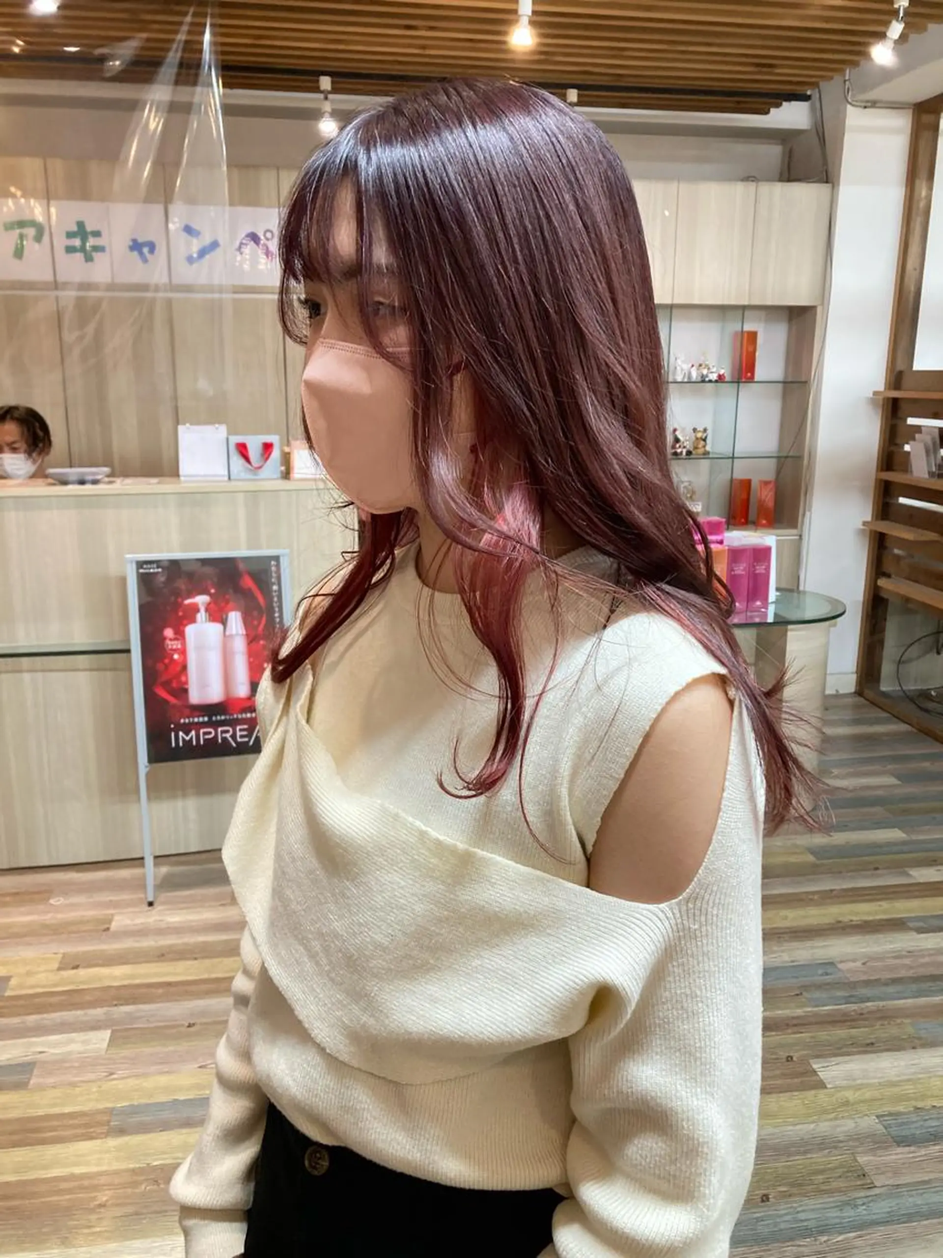 ロング カラー カット ヘアカラー トリートメント ヘアセット ✂️似合わせの魔術師 石田一樹✂️のヘアスタイル