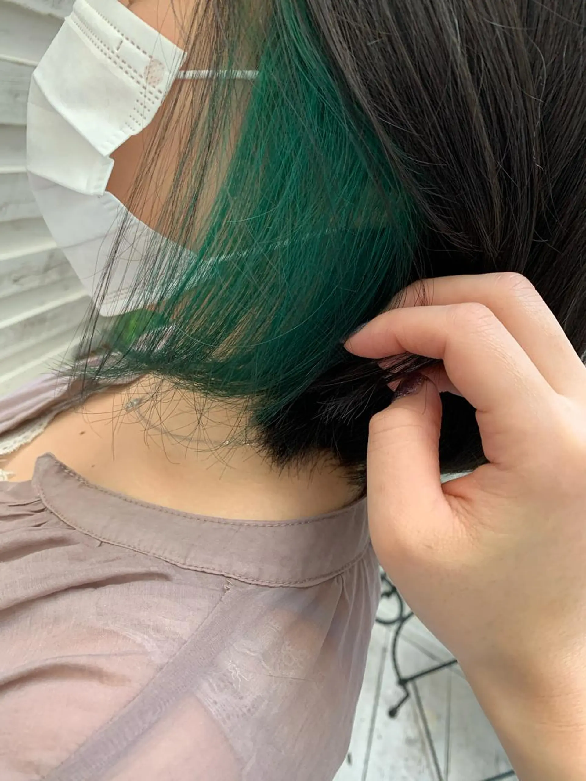 ミディアム カラー ヘアアレンジ ハイライトカラー ハイライト 髪質改善 小顔カット 指名支持率NO.1 スタイリストのヘアスタイル