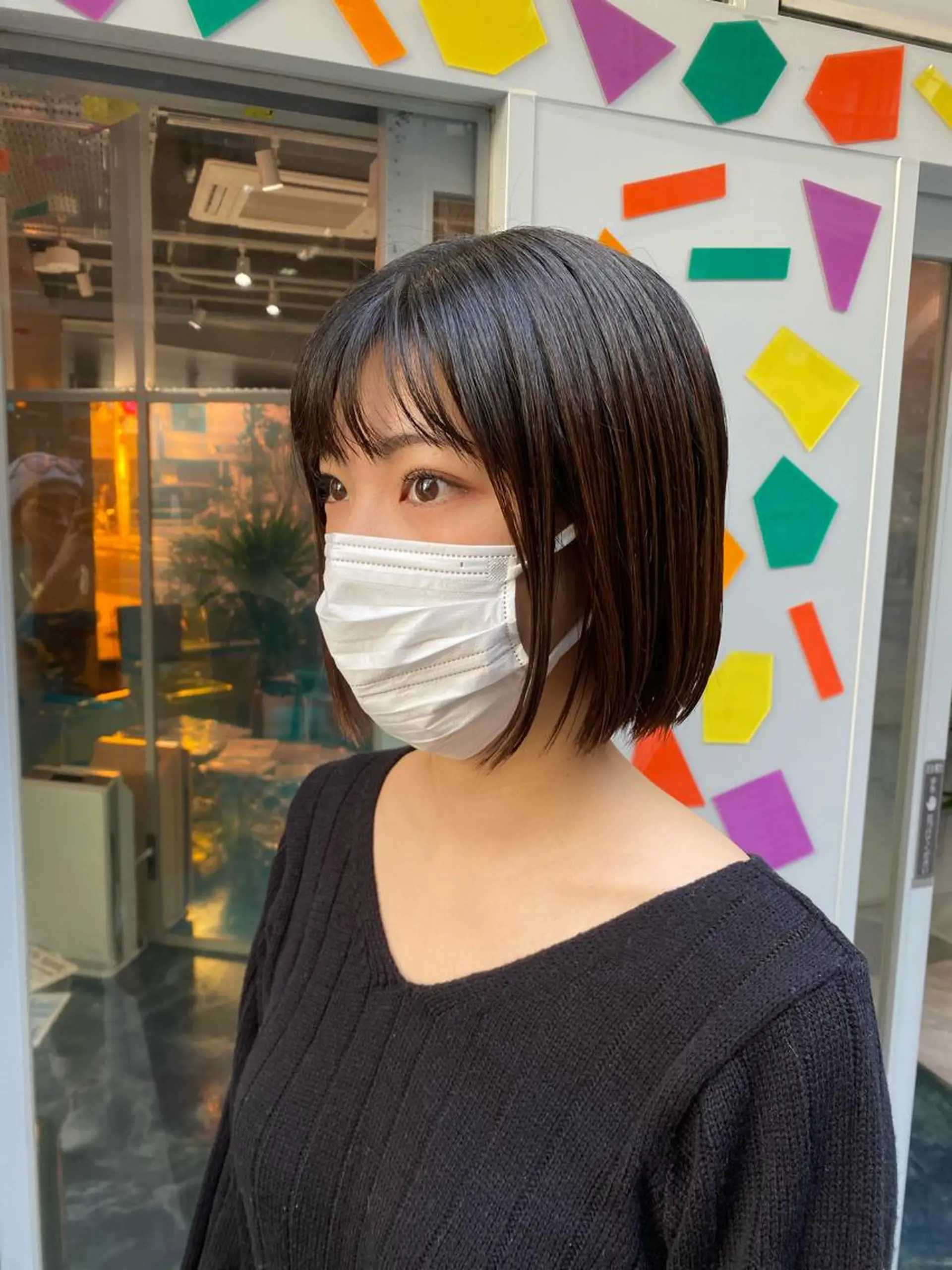 ショート ボブ 縮毛矯正 トリートメント Riganuts池袋 Hayato✂︎のヘアスタイル