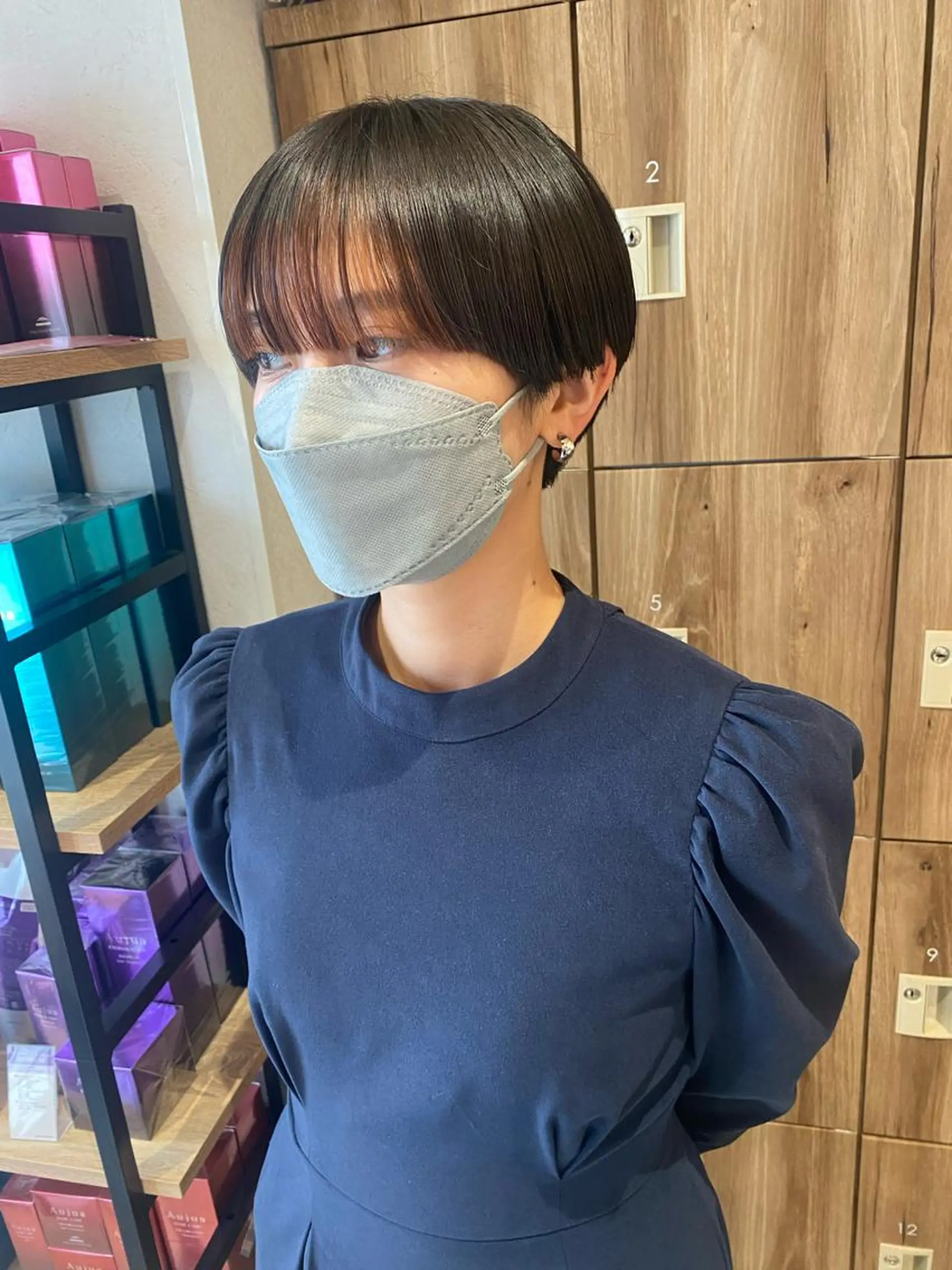 ショート カラー ショートヘア カット ヘアカラー パーマ指名No1 /namiのヘアスタイル