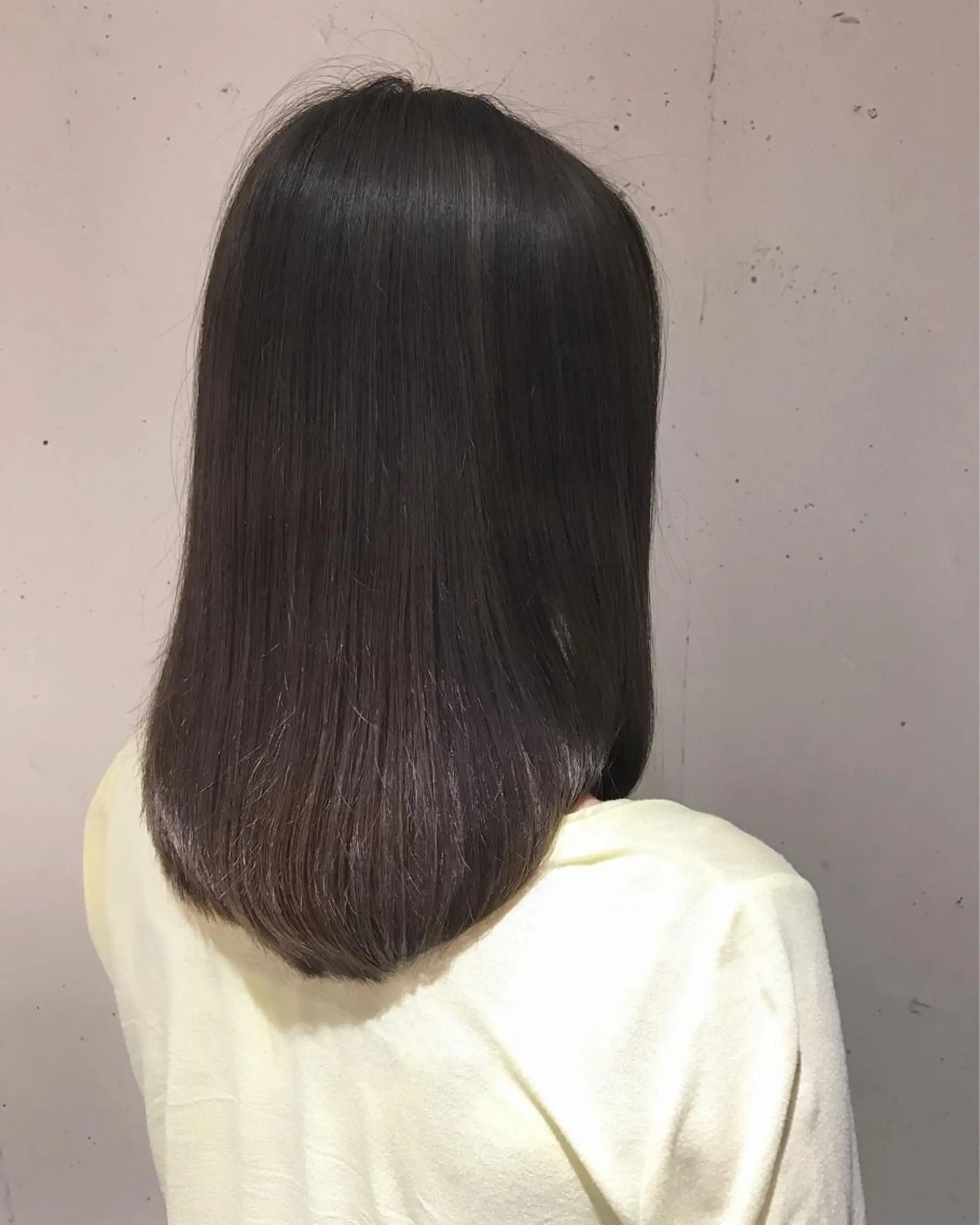 ミディアム ミルクティーベージュ 山本勝志のヘアスタイル