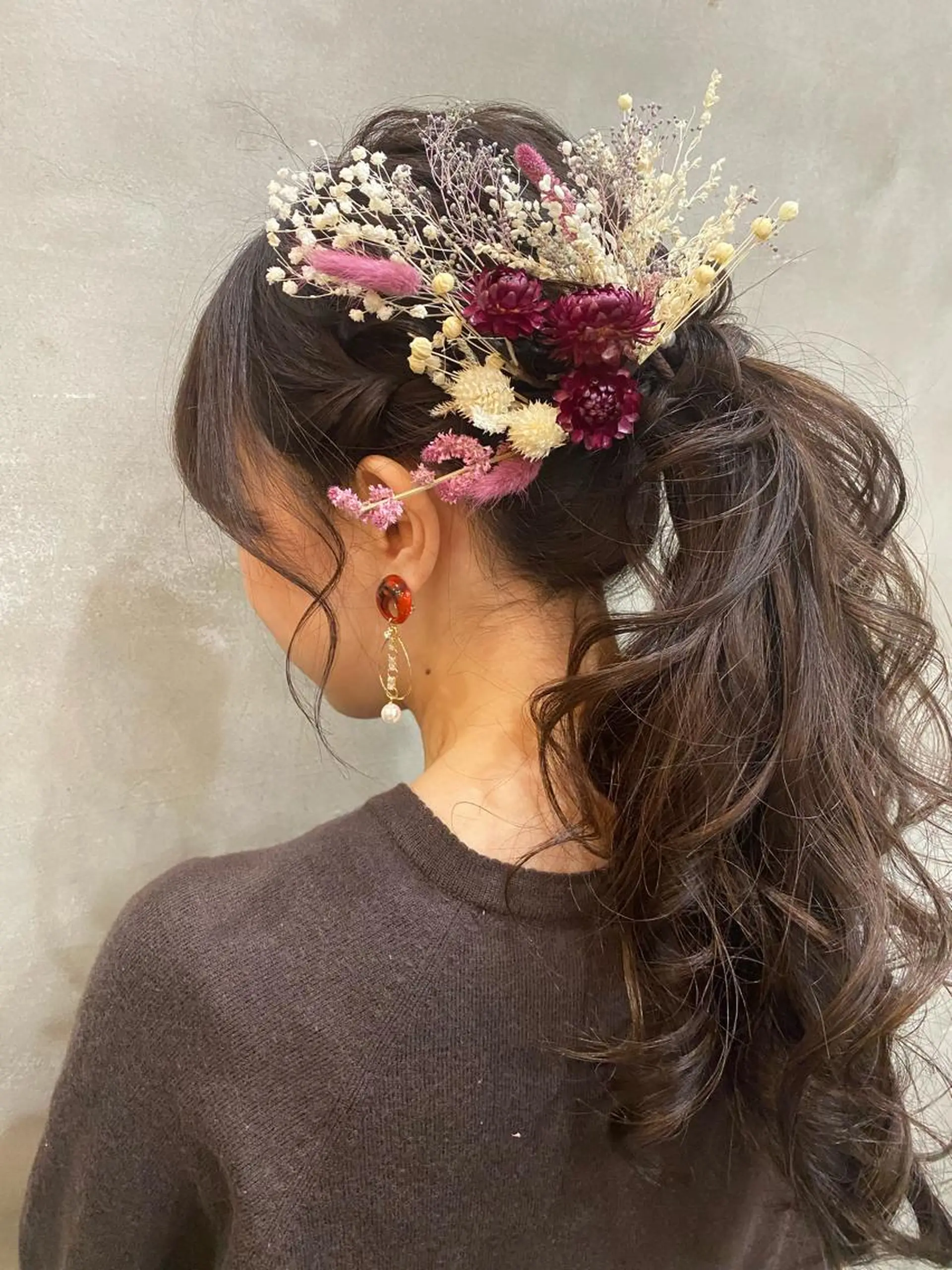 ロング まつパ・ヘアセット ♡Chinami♡のマツエク・マツパデザイン