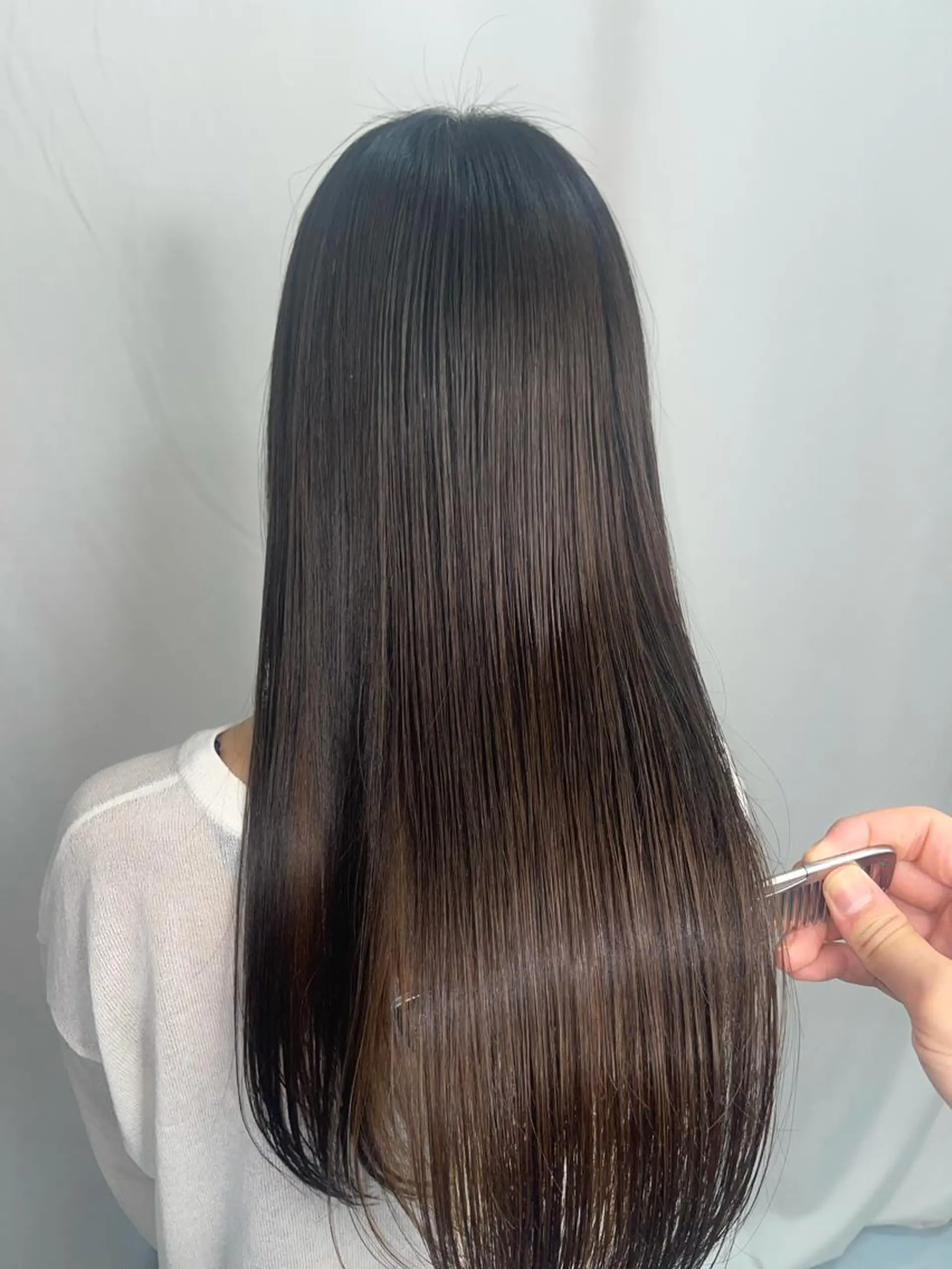 ロング トリートメント 髪質改善/縮毛矯正 /ブリーチ矯正/岡部のヘアスタイル