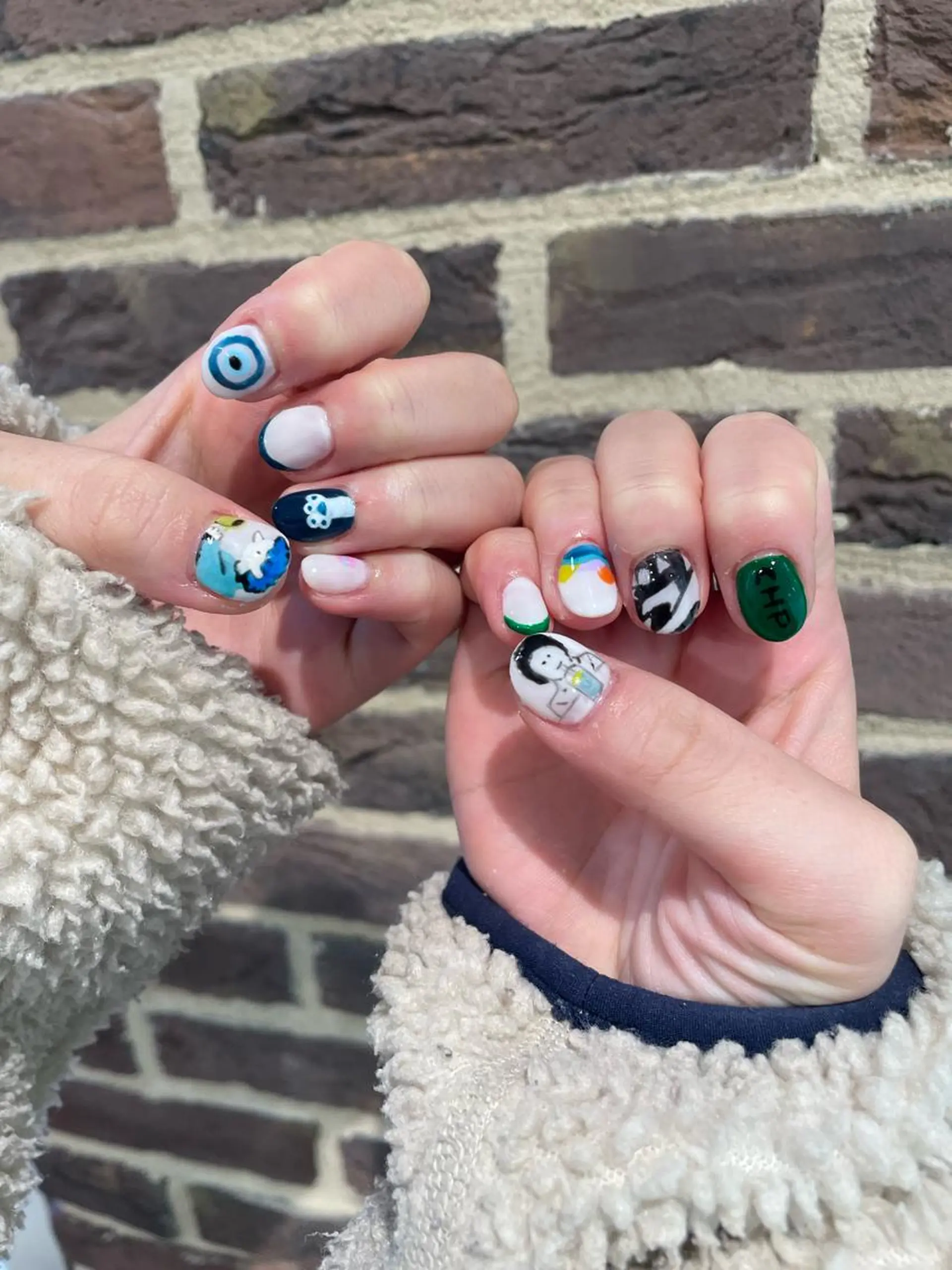 ネイル メンズネイル ハンドネイル メンズ/艶髪/カラー サクラ🌸のヘアスタイル