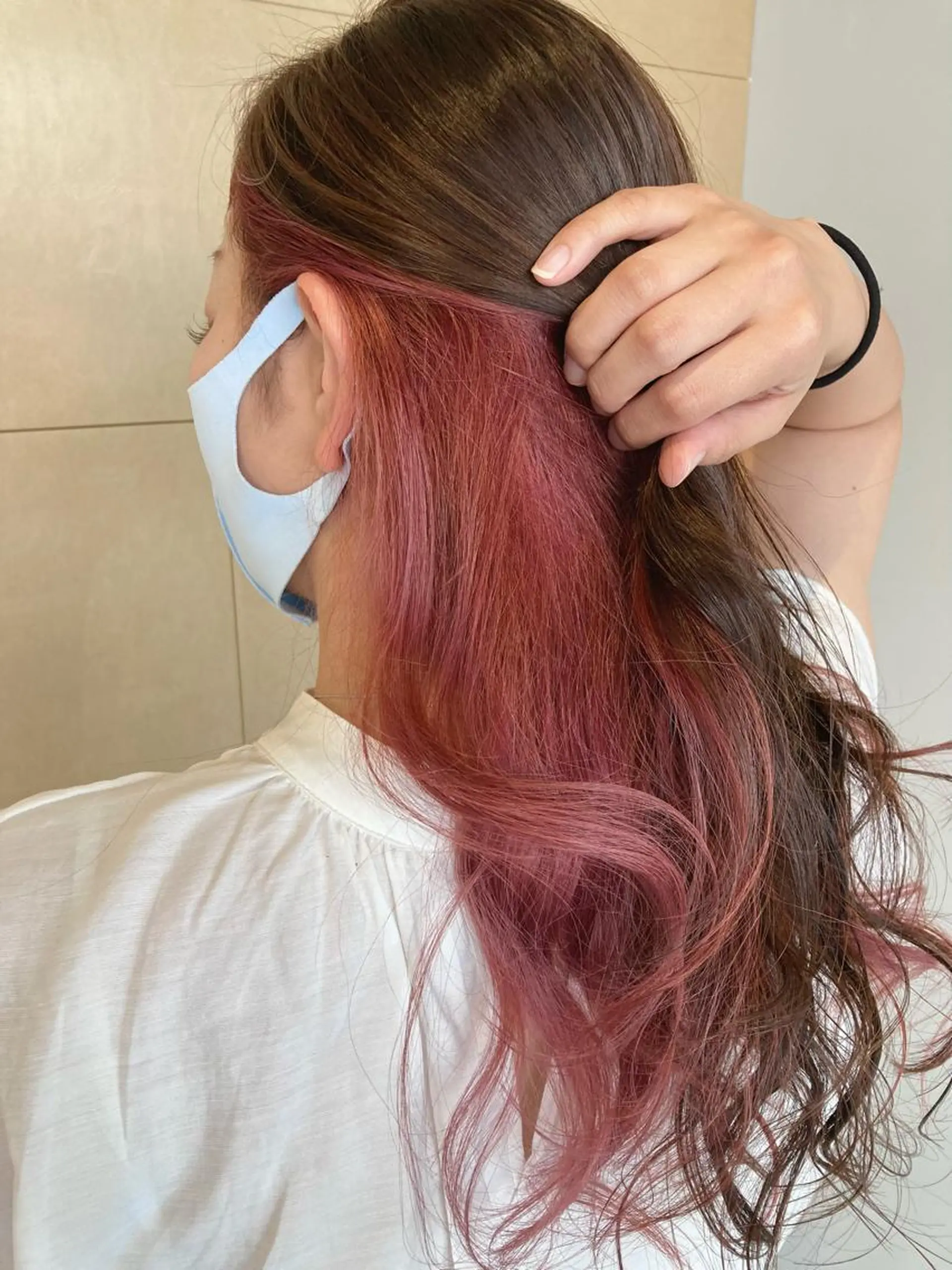 ロング タカツド ユウキのヘアスタイル