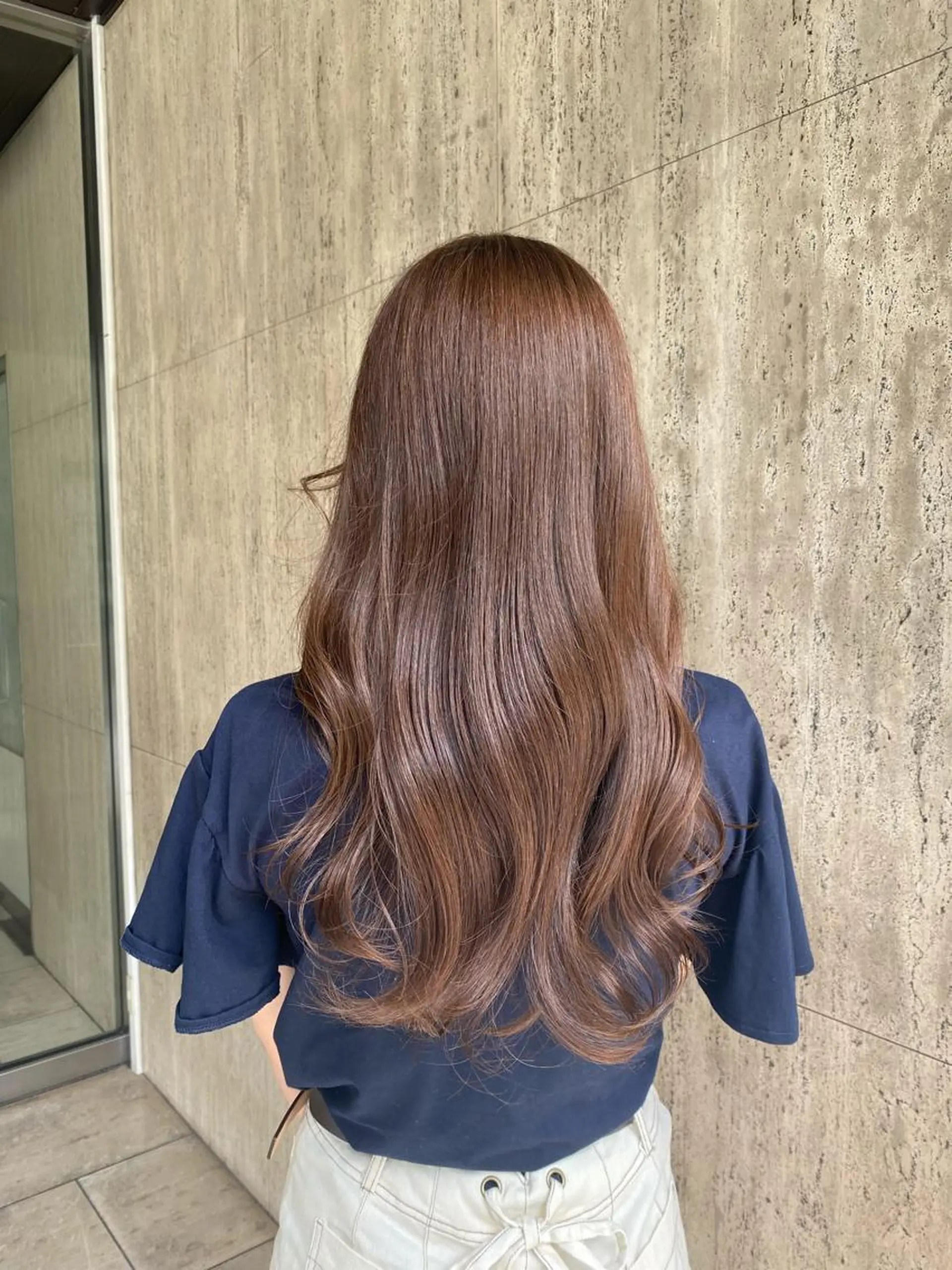 ロング カラー ヘアカラー 艶カラー 藤澤さくらのマツエク・マツパデザイン