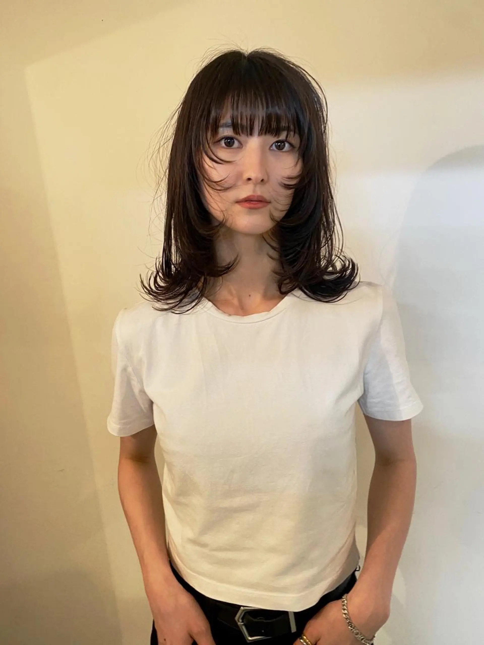 ミディアム カット ヘアカラー GATTACA所属・KEI gattacaのヘアスタイル