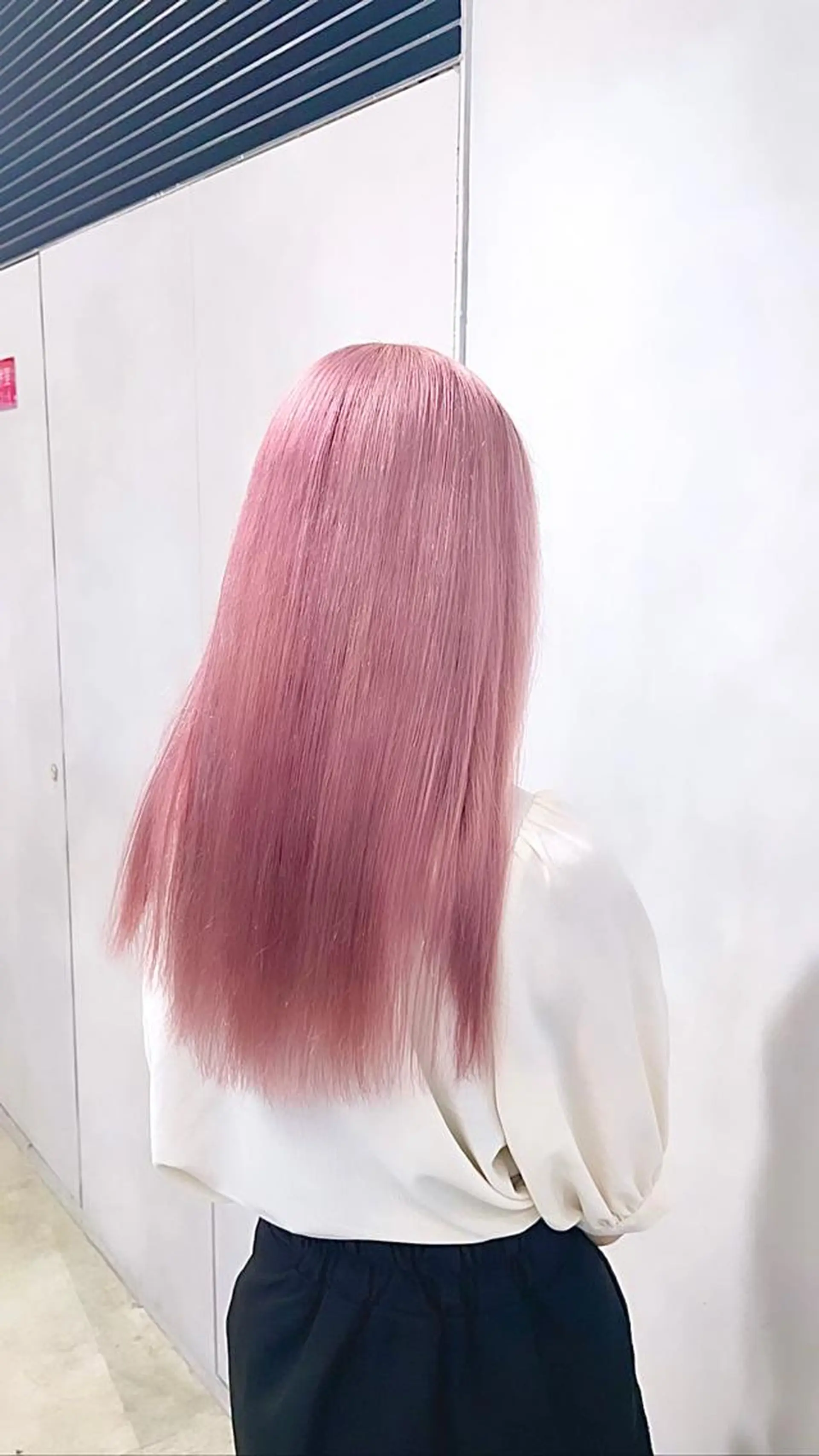 カラー ピンクカラー ホワイトピンク ヘアカラー トリートメント 🔷ダブルカラーハイ トーン🔷櫻井走のヘアスタイル