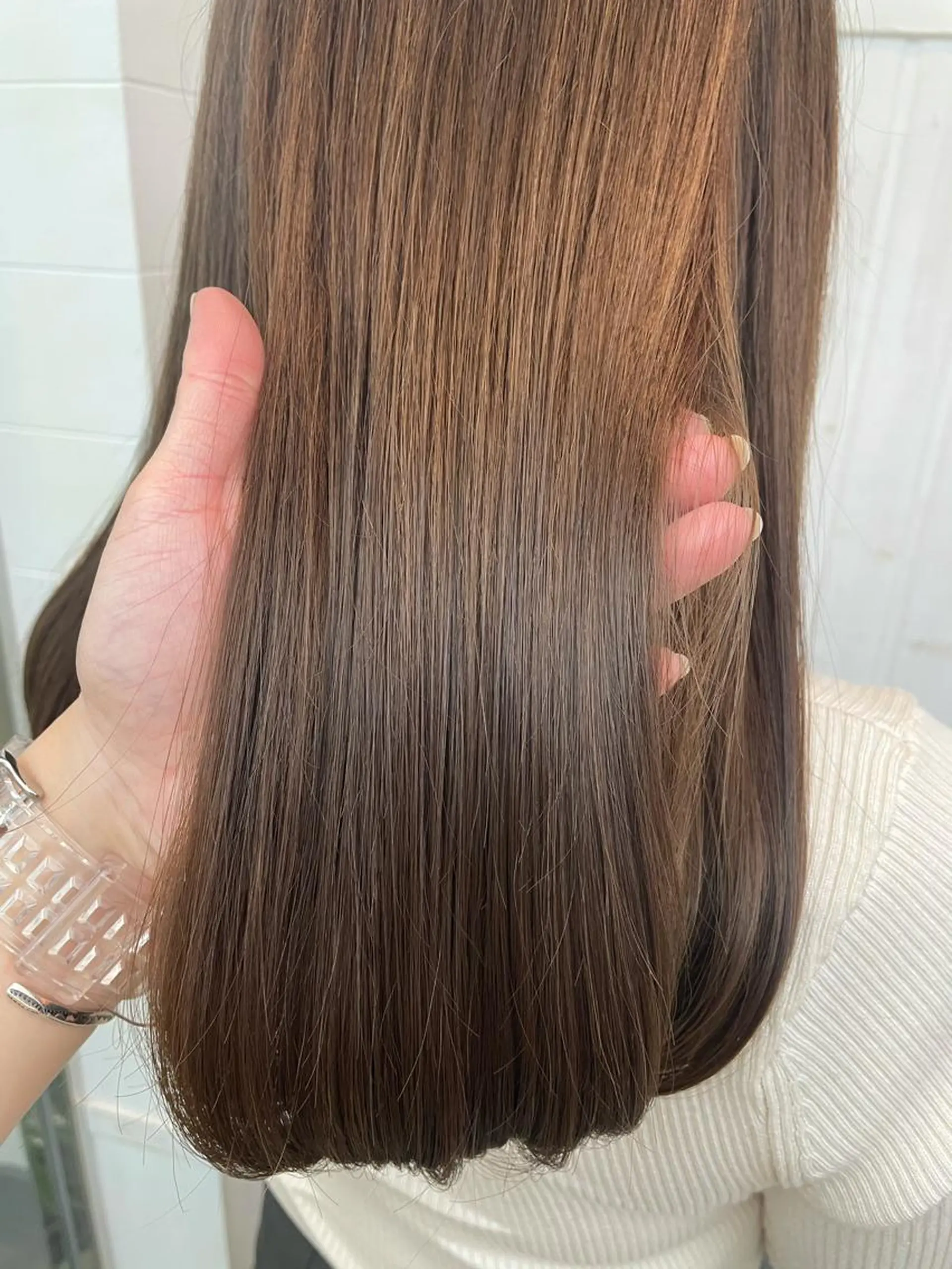 ロング カラー カット ヘアカラー トリートメント ヘアセット 前髪顔周り✂️店長 ❤️アマミヤ❤️のヘアスタイル