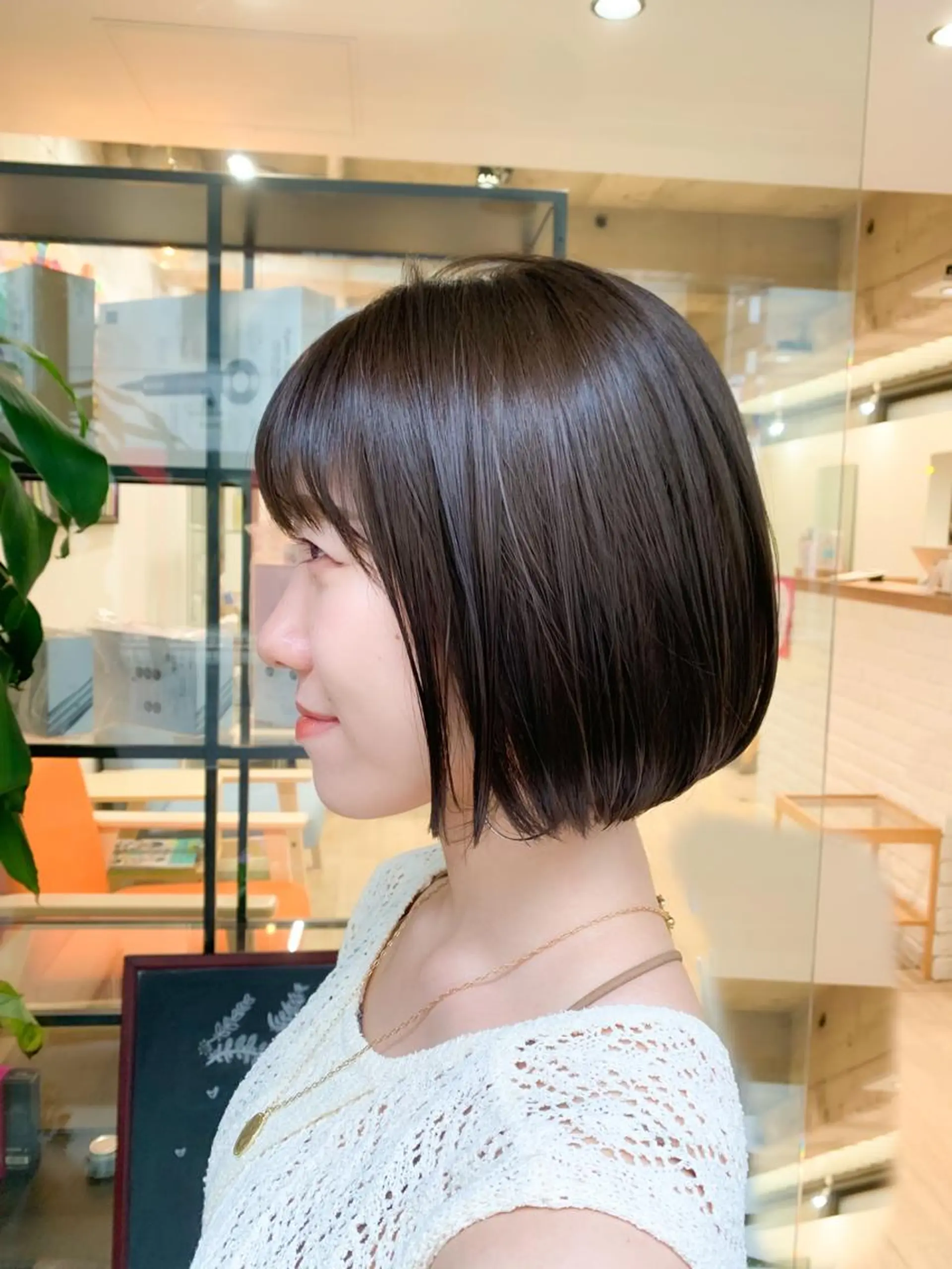 ショート ショートボブ ボブ ショートヘア えんどう みほのヘアスタイル
