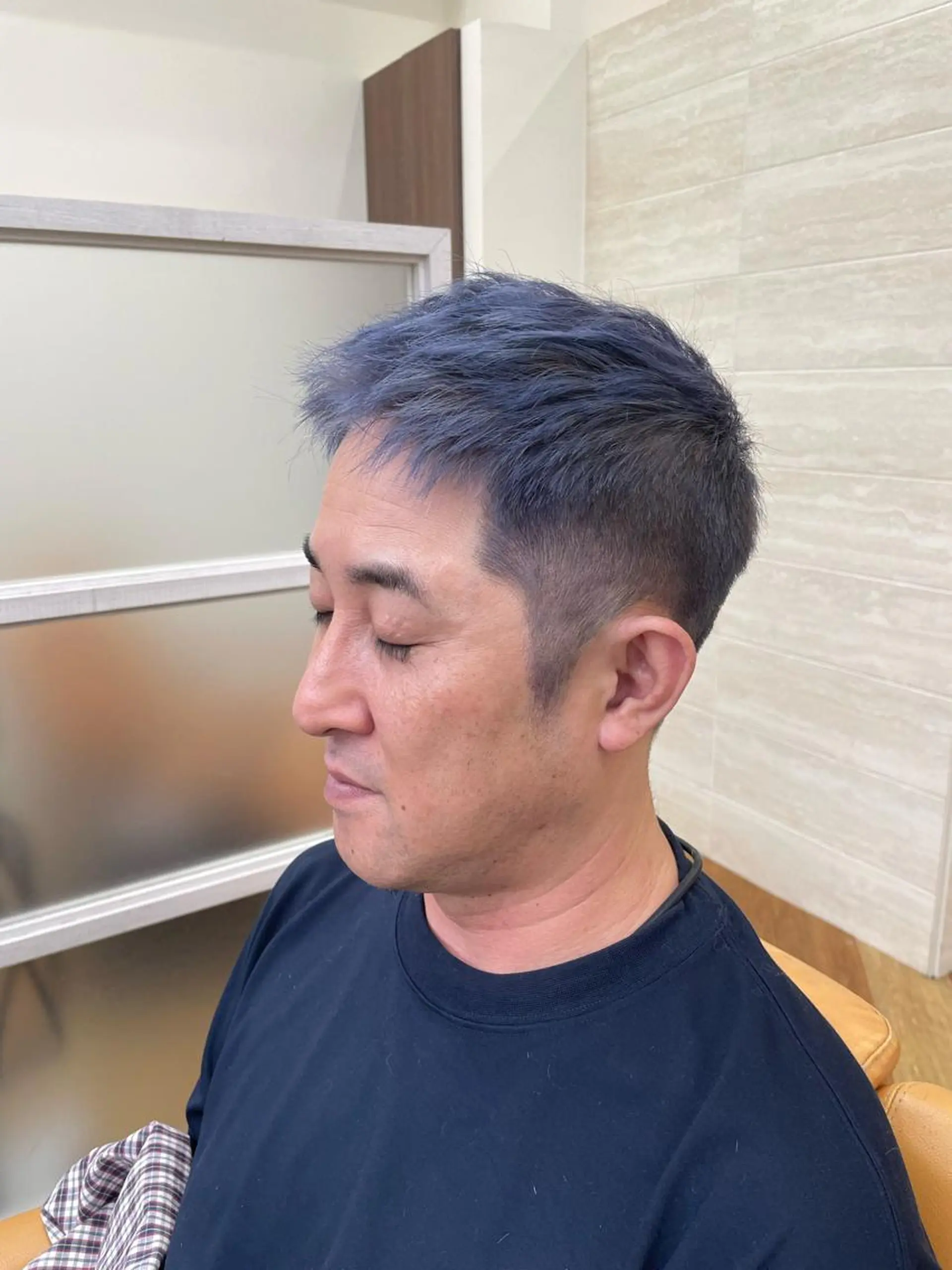 ショート カラー メンズ YOSHIZAWA Inc. PREMIUM   築地店所属・爲清 葵のヘアスタイル