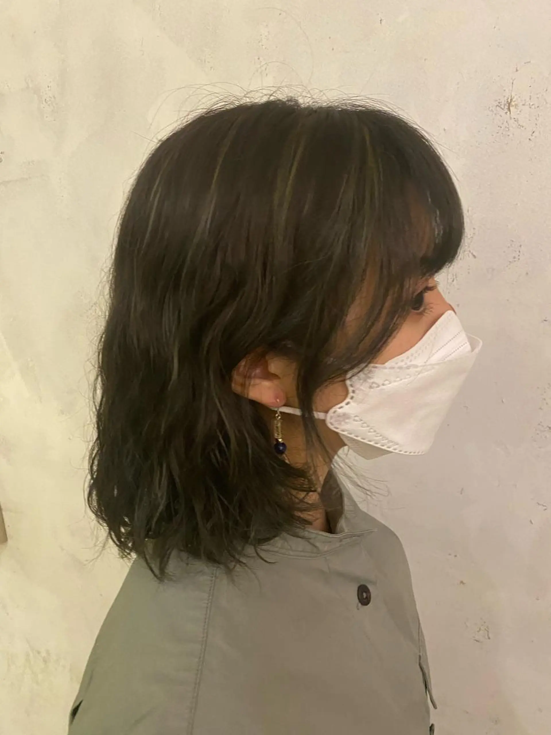ミディアム カラー パーマ mulum所属・オタク美容師🎮 AKARIのヘアスタイル