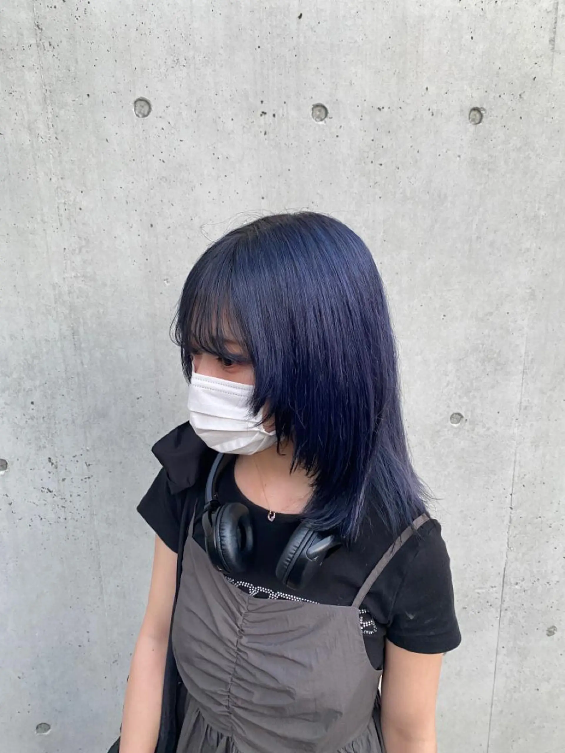 セミロング カラー メンズパーマ支配率 No.1🔥坂井那吏のヘアスタイル