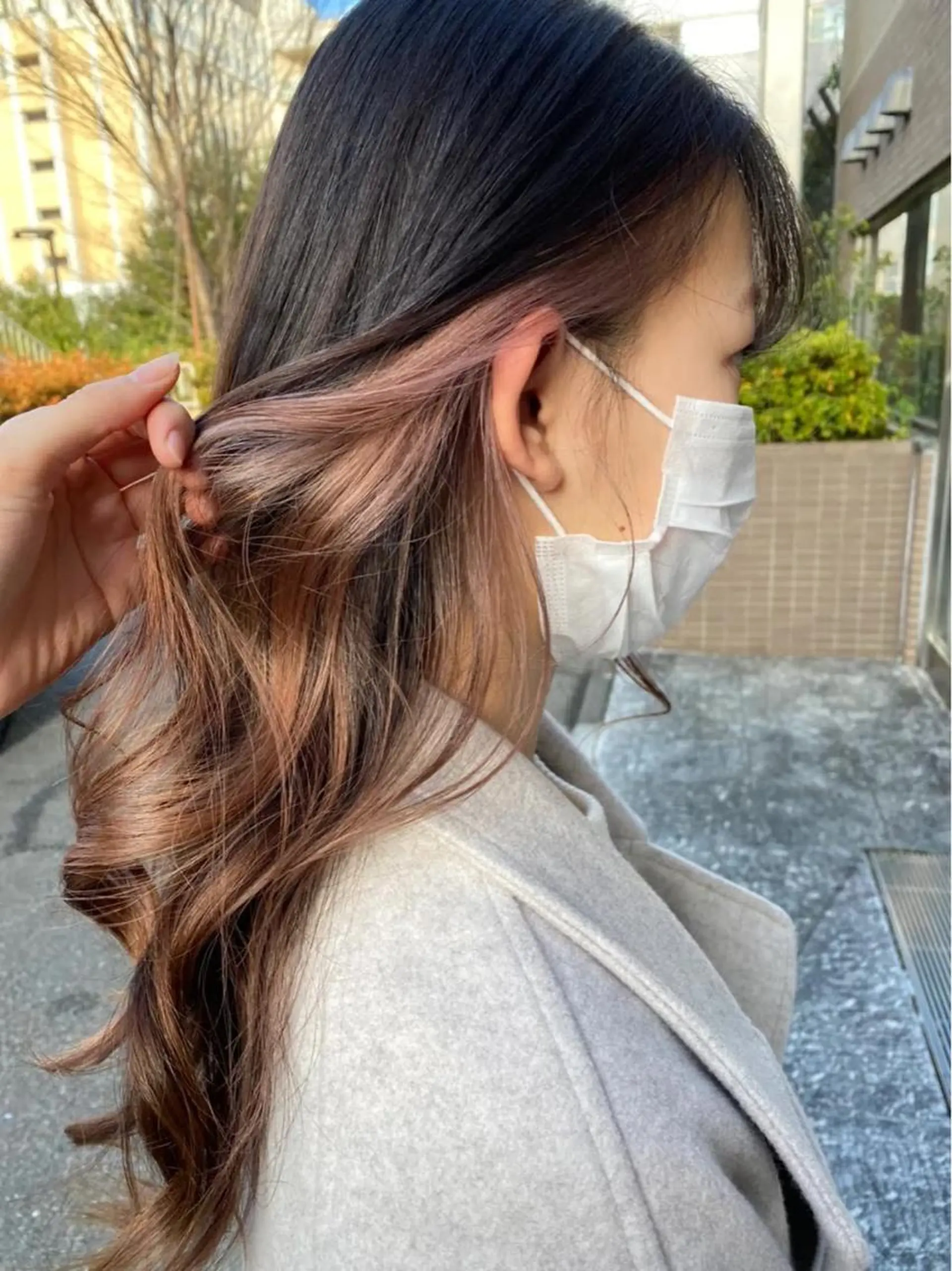 ロング ヘアカラー ELEN 新百合ヶ丘のヘアスタイル