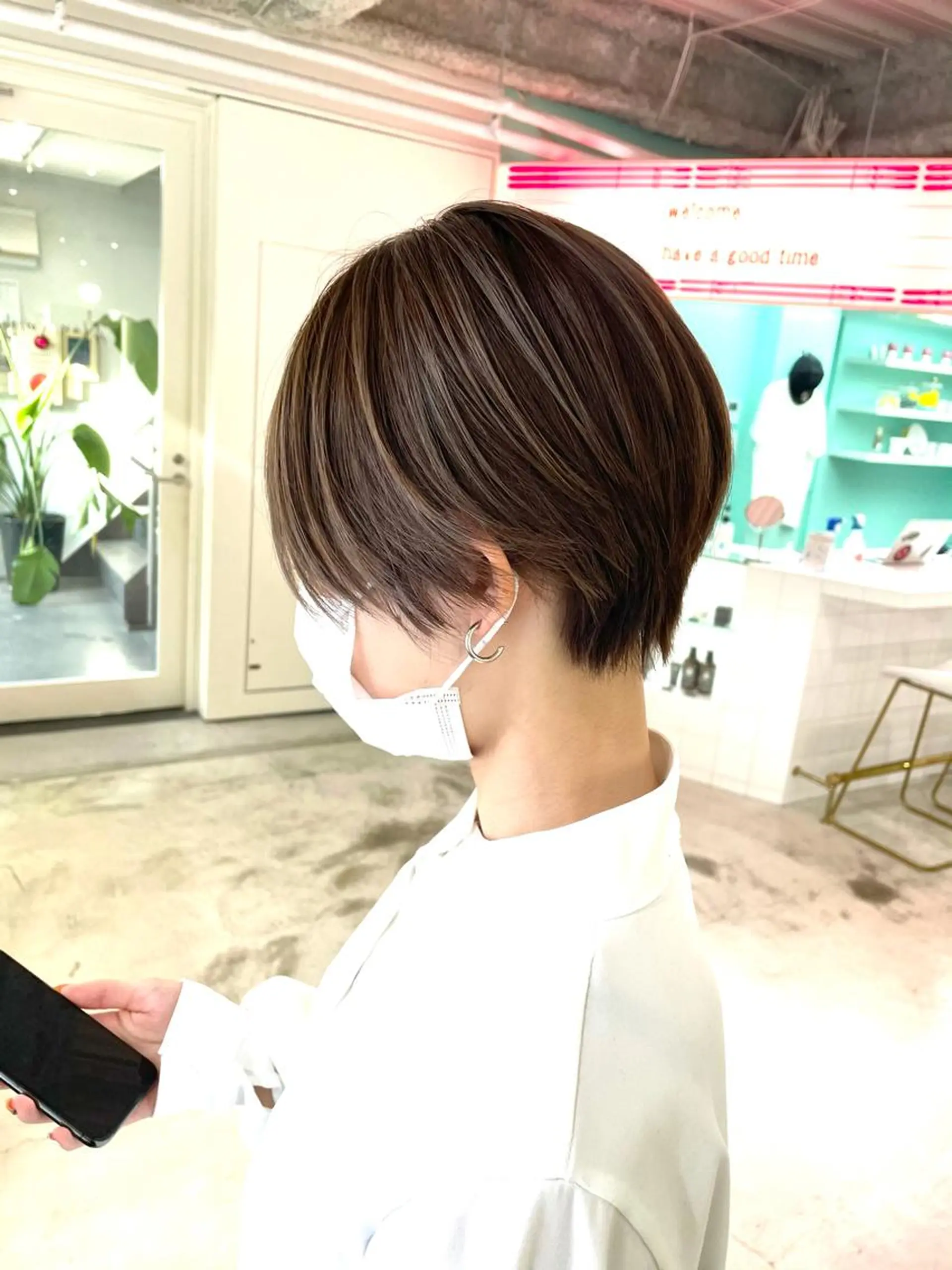 ショート カラー GRAND OMOTESANDOのヘアスタイル