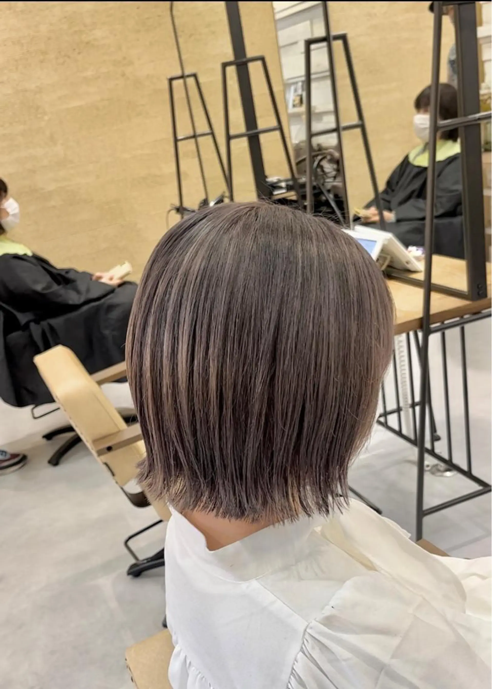 ショート 縮毛矯正/髪質改善 斉藤春のヘアスタイル