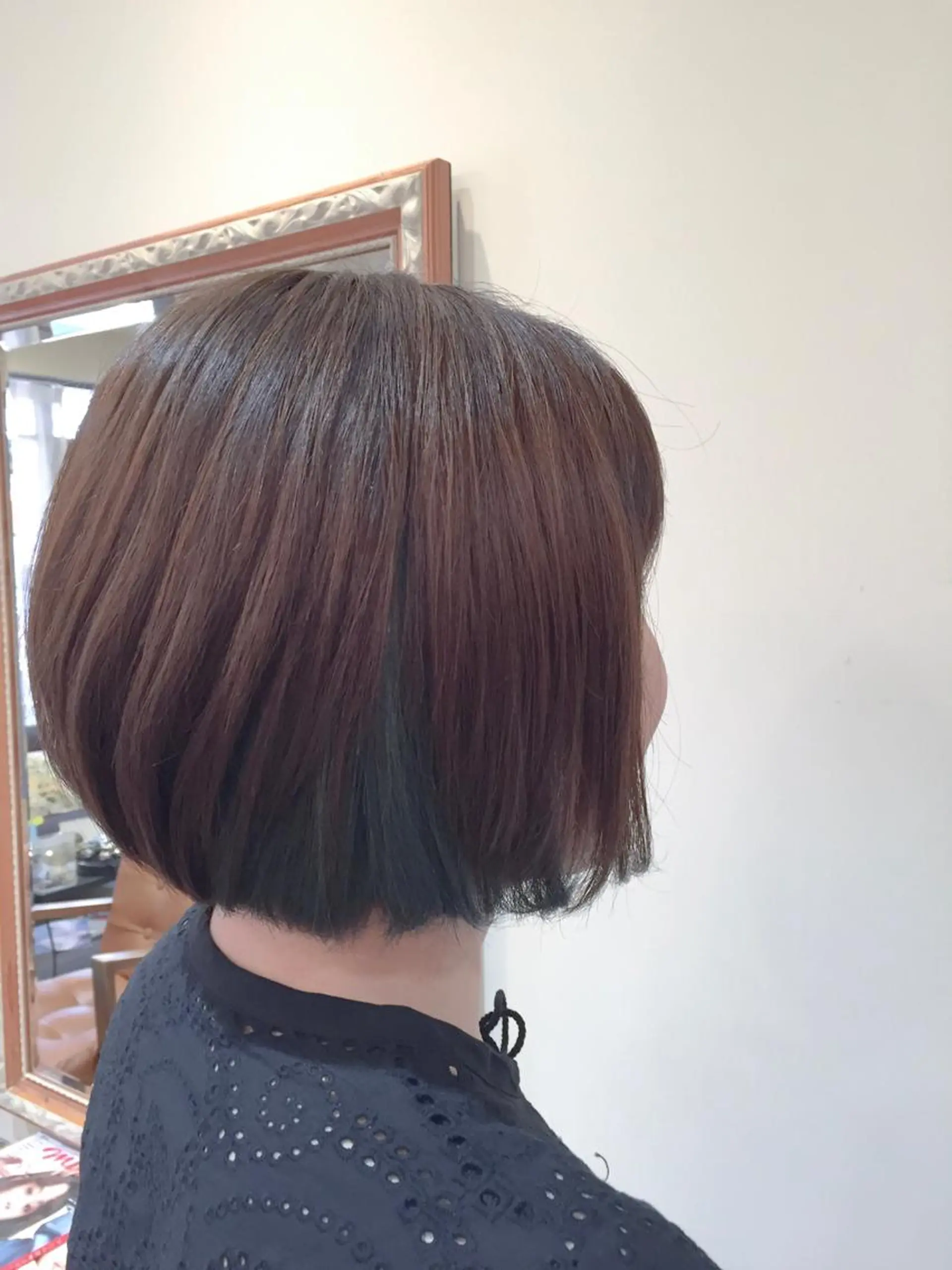 ミディアム カラー インナーカラー un所属・un 溝の口 伊豆本のマツエク・マツパデザイン