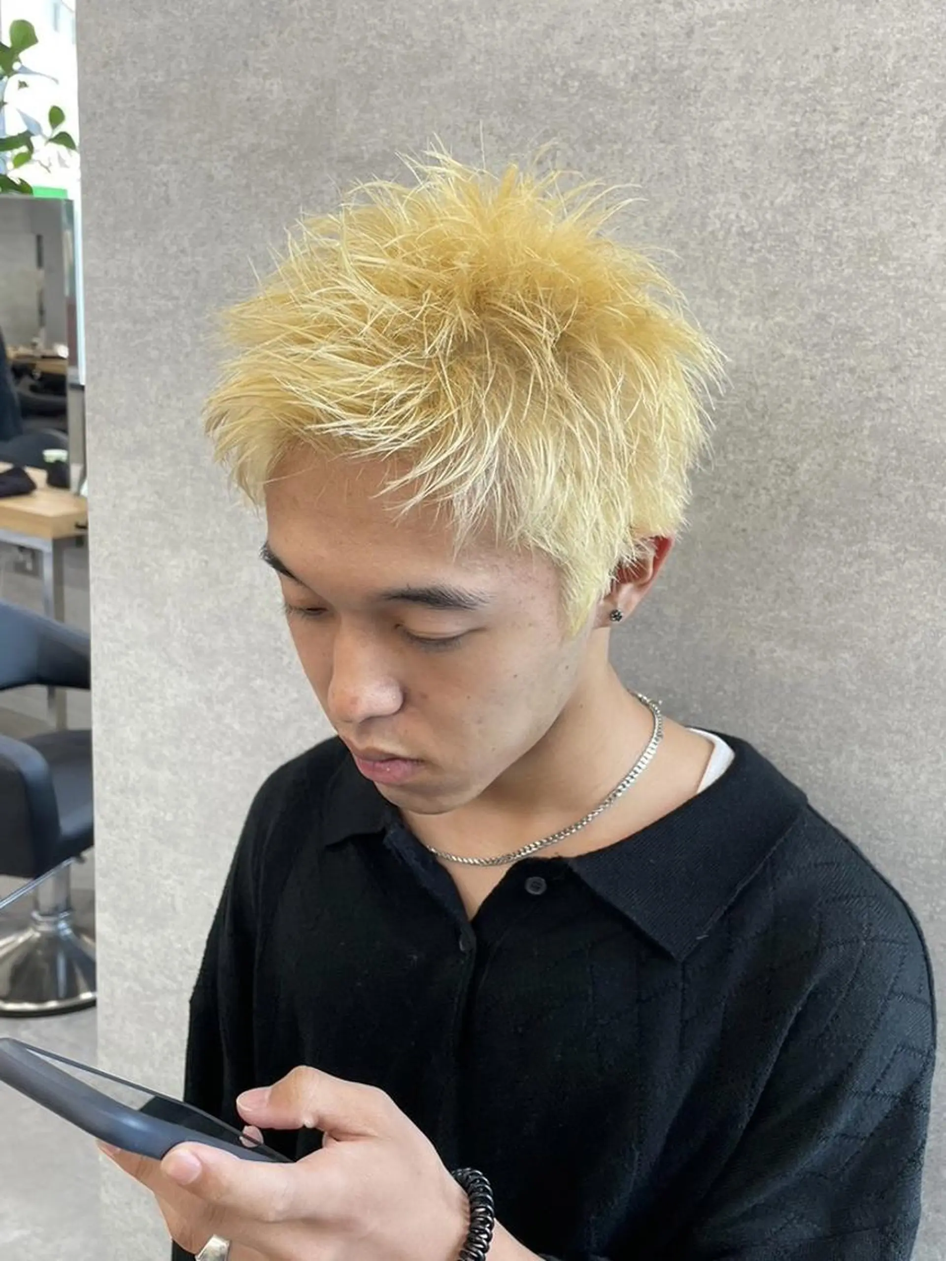 メンズ カット ヘアカラー トリートメント ヘッドスパ ヘアセット 新世代パーマ⚡️ の達人トモ⚡️のヘアスタイル