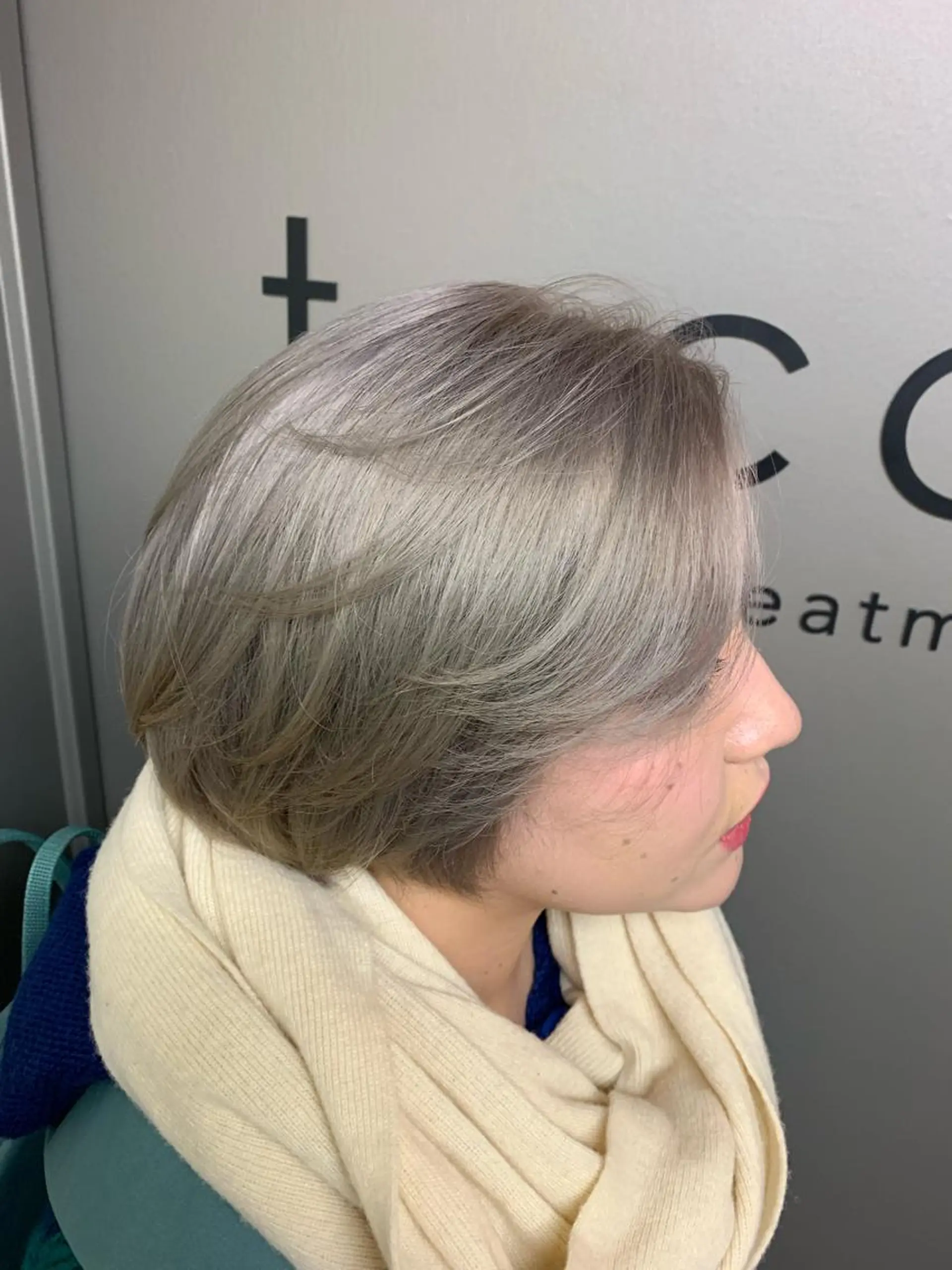 ミディアム カラー メンズ LAGRECE大阪梅田店所属・美髪矯正・髪質改善 【中村吉孝】のヘアスタイル