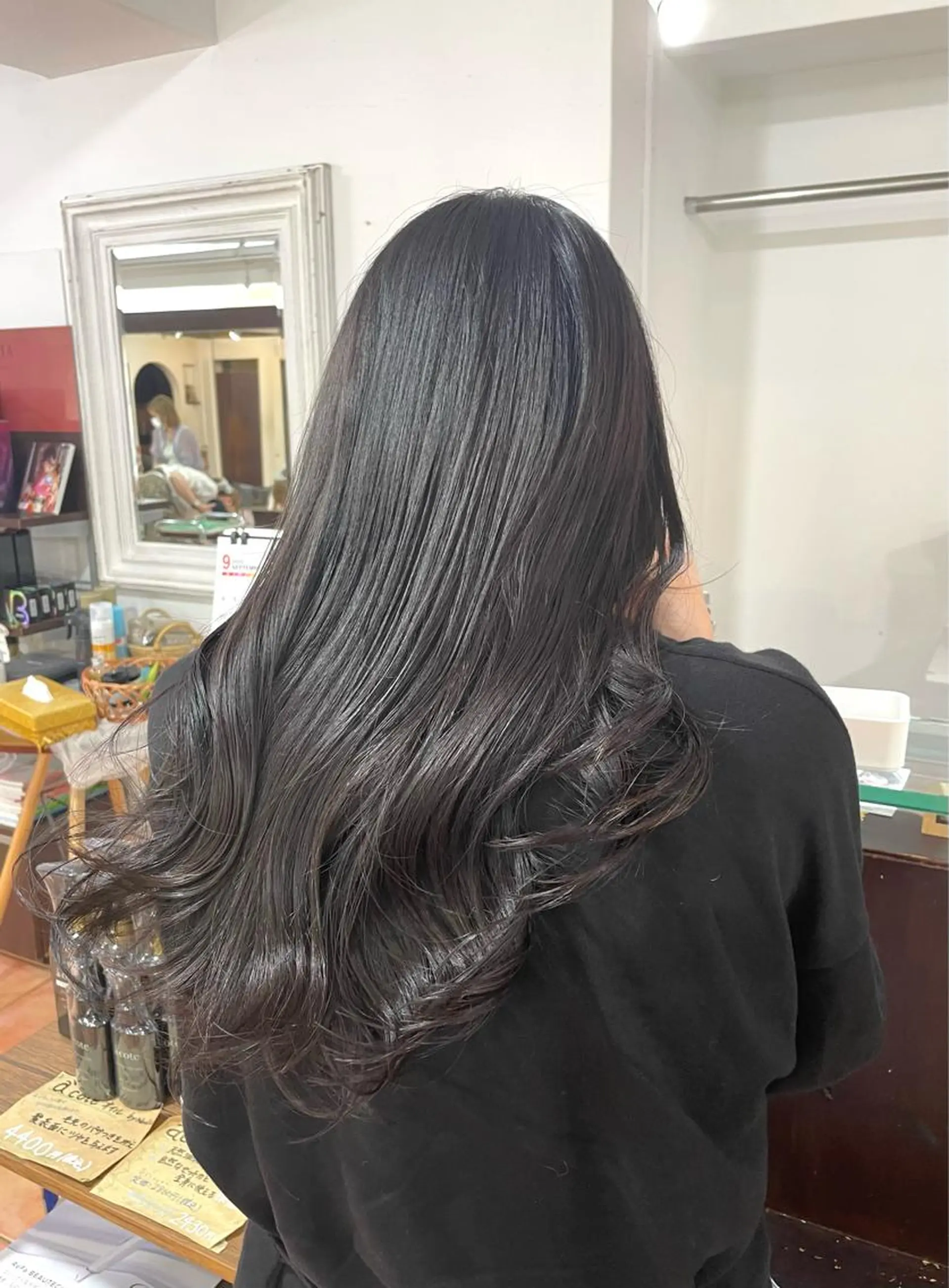 ロング カラー 透明感カラー カット ヘアカラー トリートメント 🦋透明感 艶カラー Rie🦋のヘアスタイル