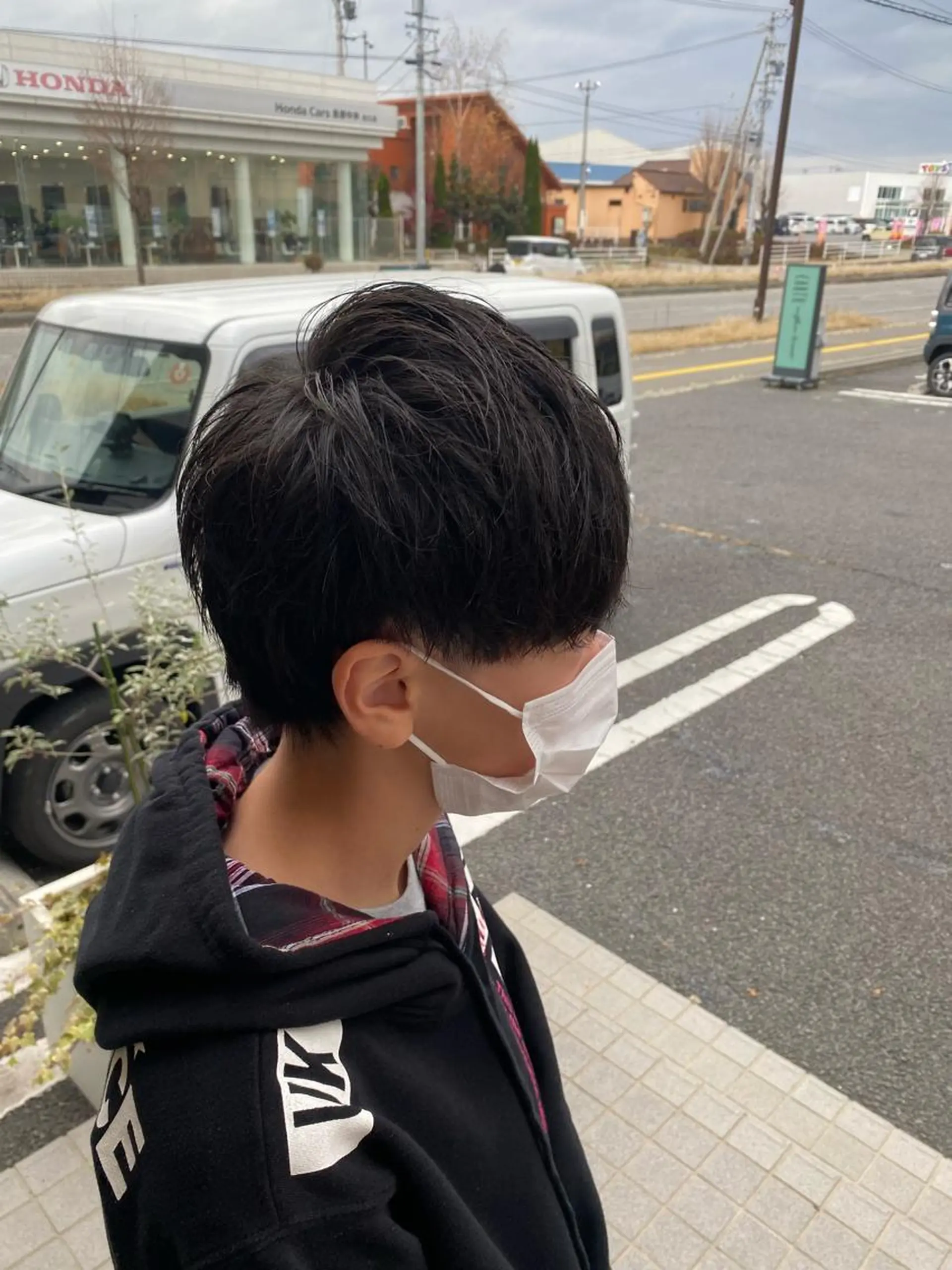 ショート メンズ カット 磯田 冬弥のヘアスタイル