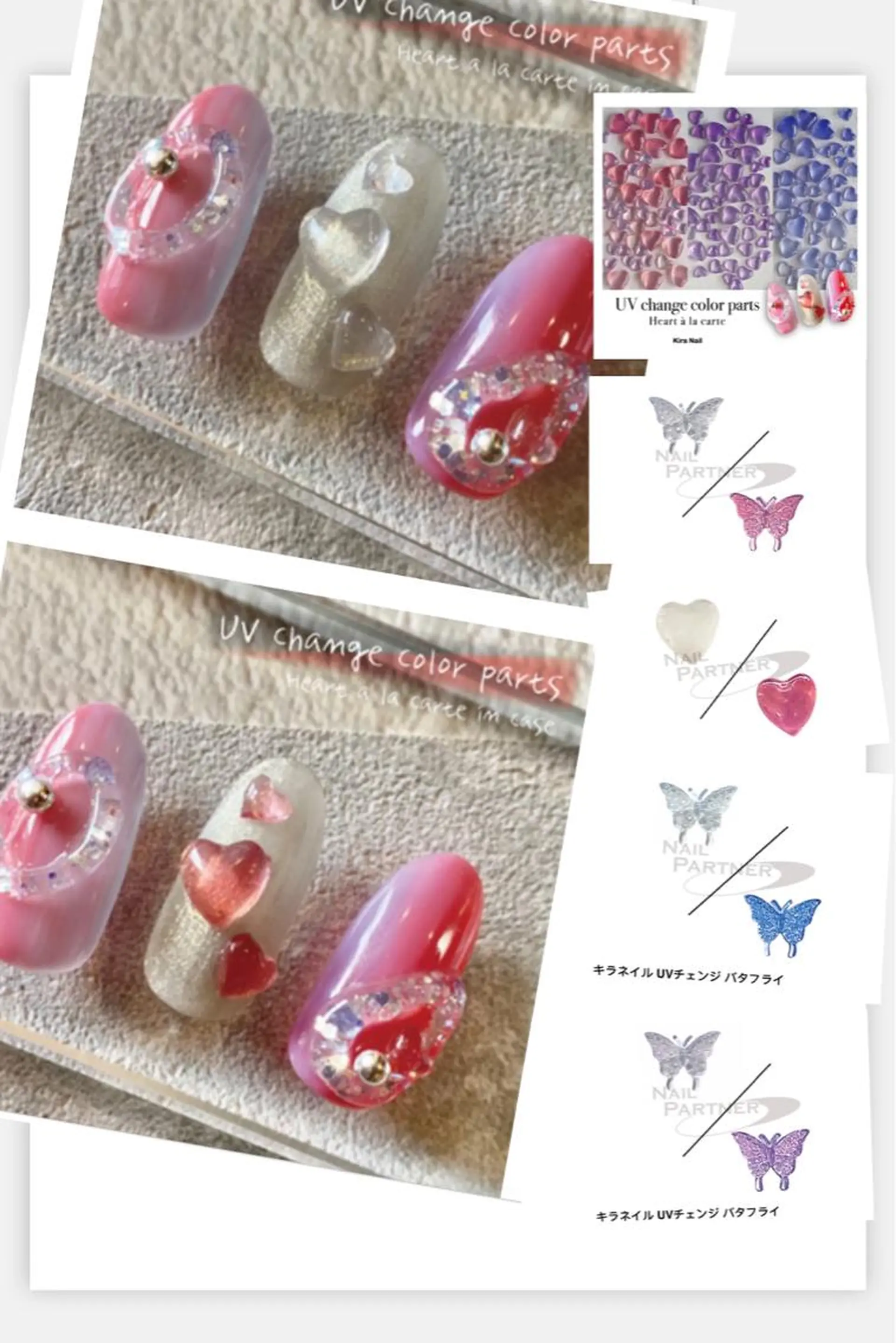 ネイル UVネイル 長さだし専門店 M2　rikaのネイルデザイン