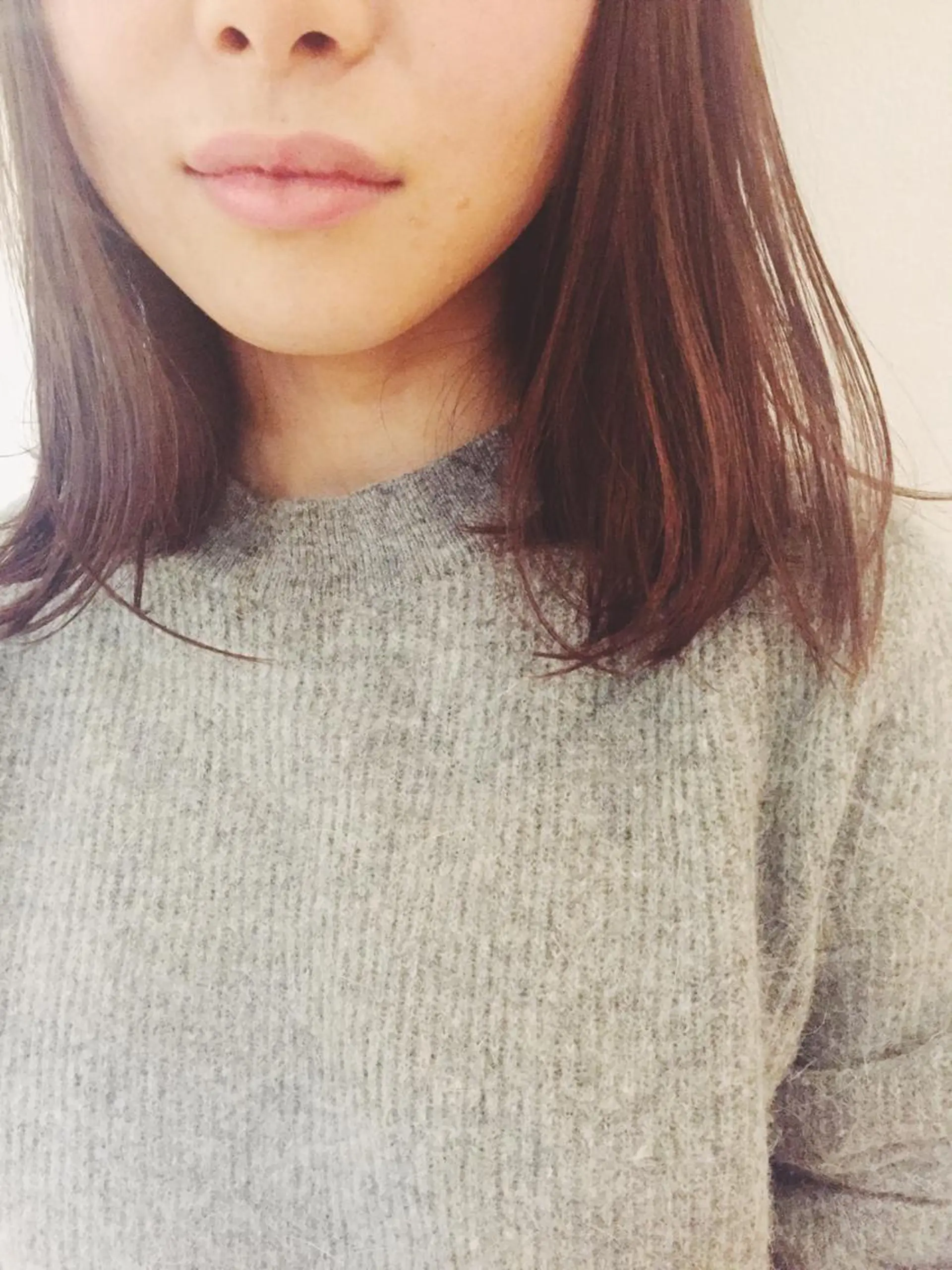 ミディアム カラー conne& ririのヘアスタイル