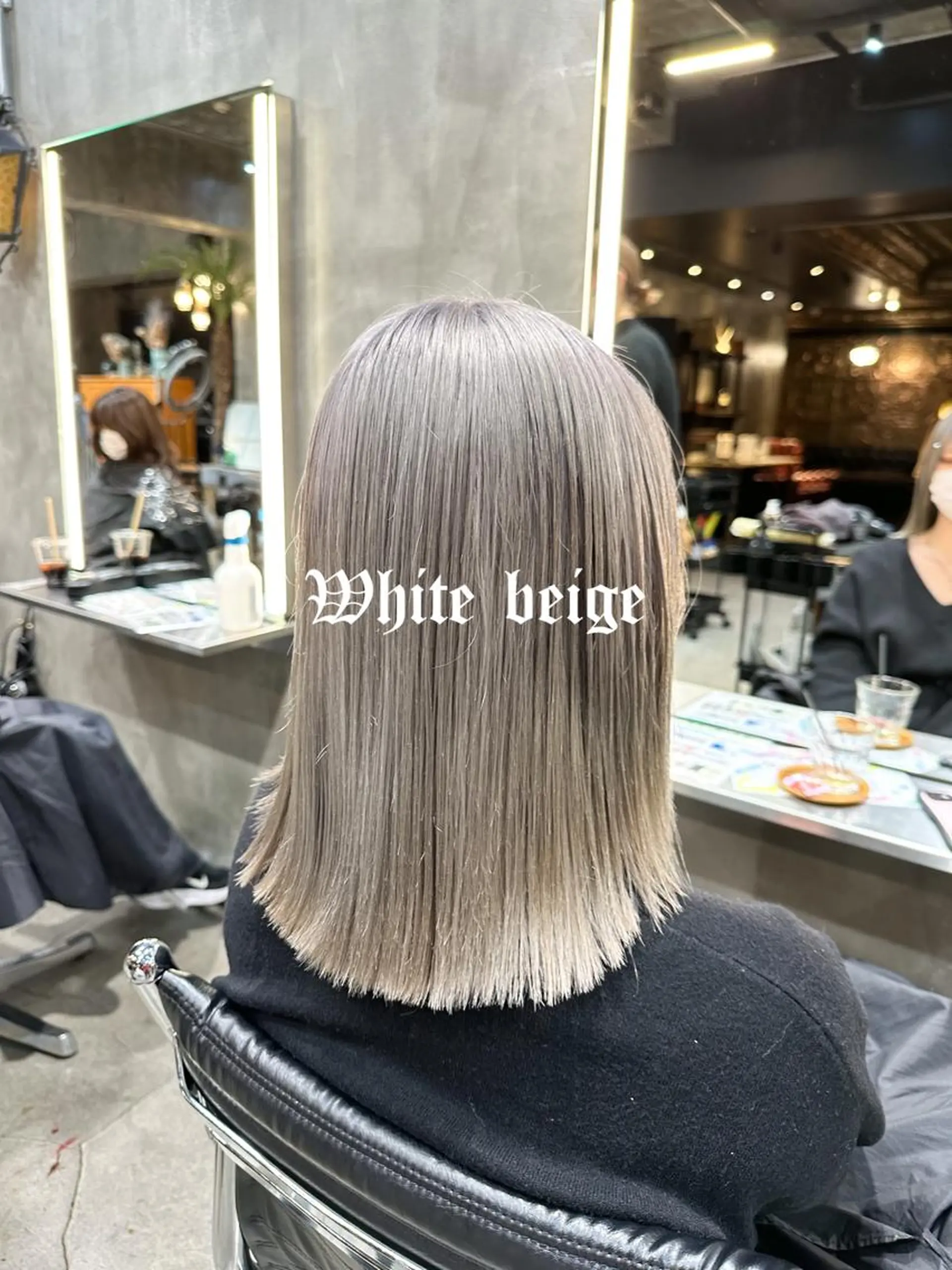 ミディアム ヘアカラー トリートメント メンズパーマ特化 Gakutoのヘアスタイル