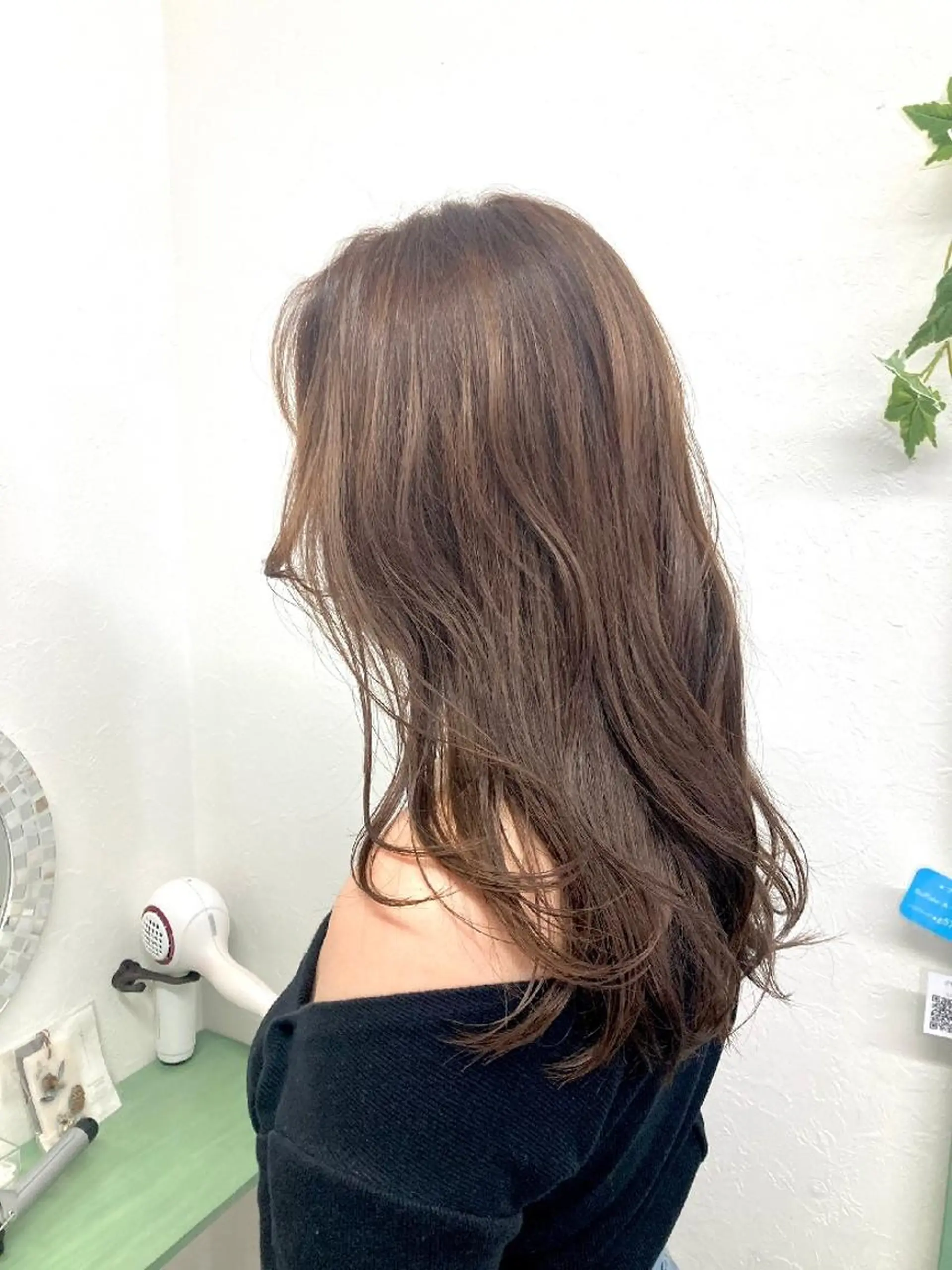ロング カラー パーマ ヘアアレンジ ブラウンカラー ナチュラルブラウン 韓国風ヘア AIM所属・髪質改善✧︎エステ 💎AIM【アイム】のヘアスタイル