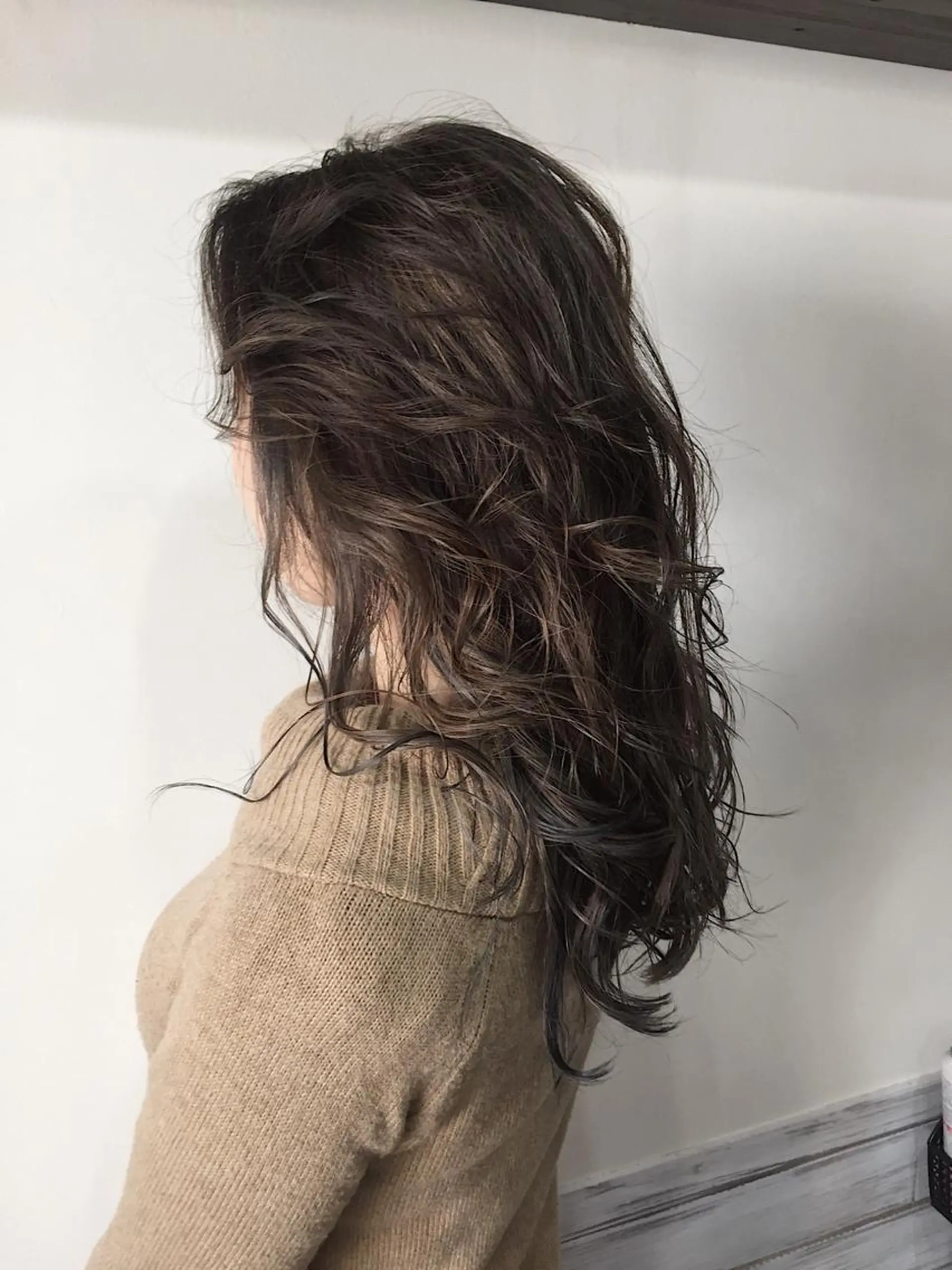 ロング カラー ハイライトカラー ハイライト カラー特化サロン大阪 ルービック江坂/新城のヘアスタイル