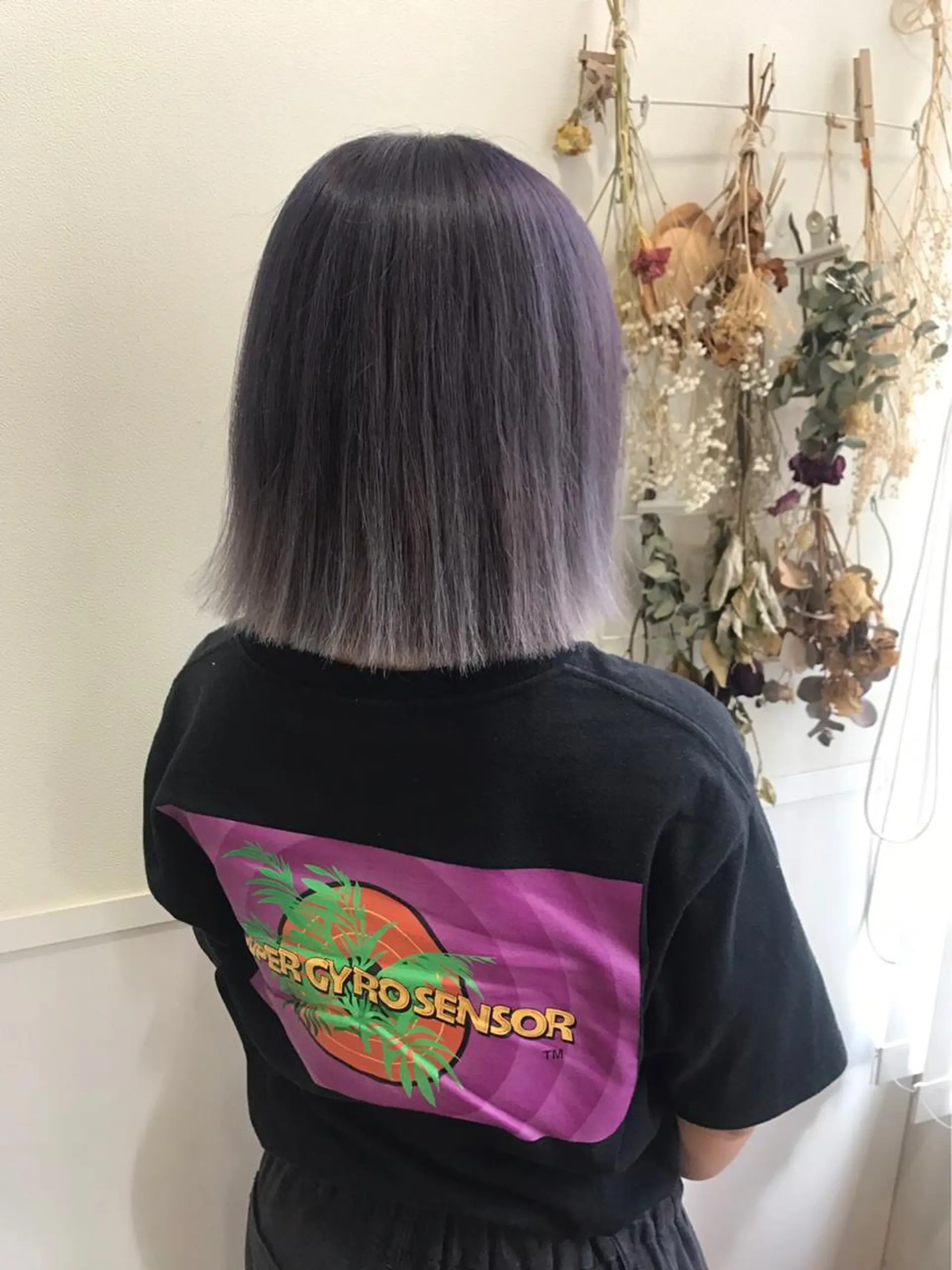 ミディアム カット ヘアカラー トリートメント ママ美容師まつげ 🤍まき🤍のヘアスタイル