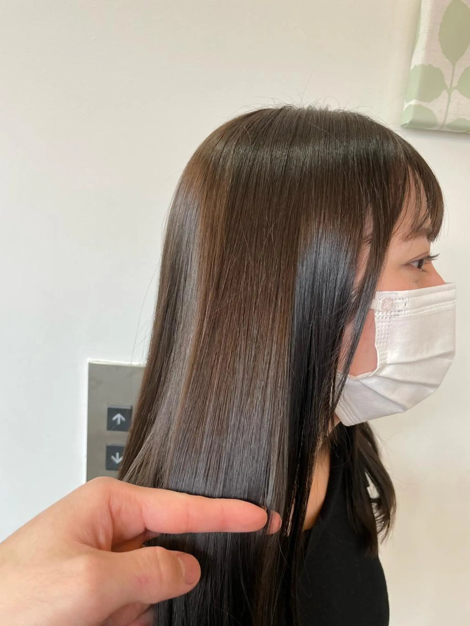 ミディアム カラー 透明感カラー トリートメント カット 縮毛矯正 ✨石田 直央/ nene【店長】✨のヘアスタイル