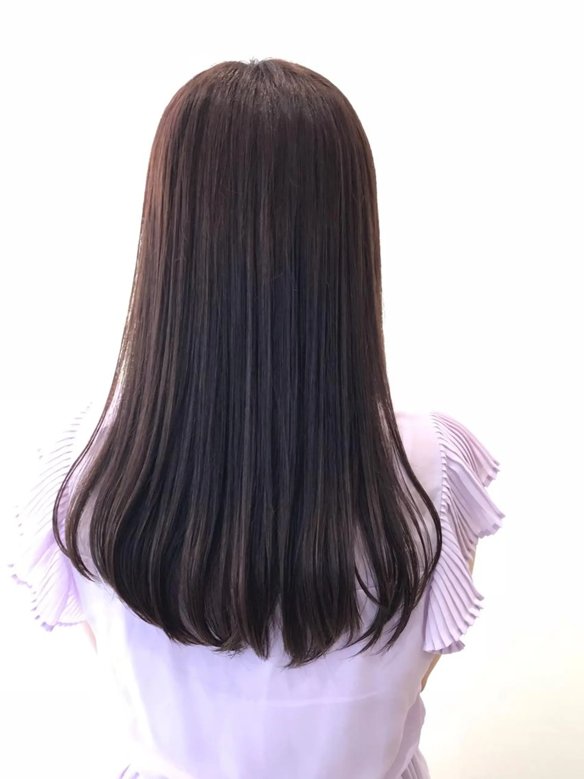 ロング カット 縮毛矯正 "オクムラ タクヤ"のヘアスタイル