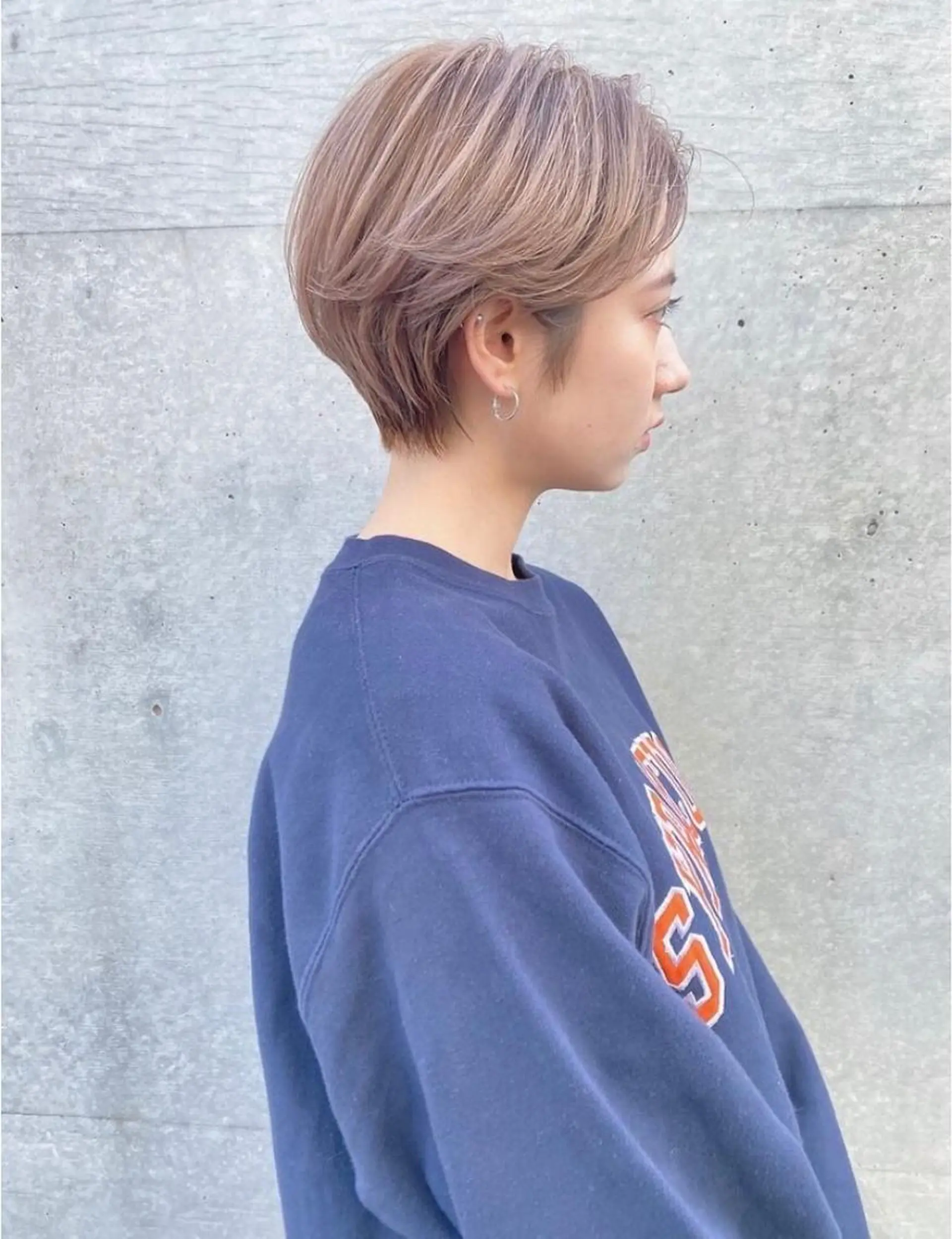 ショート ショートカット いちば　ゆなのヘアスタイル