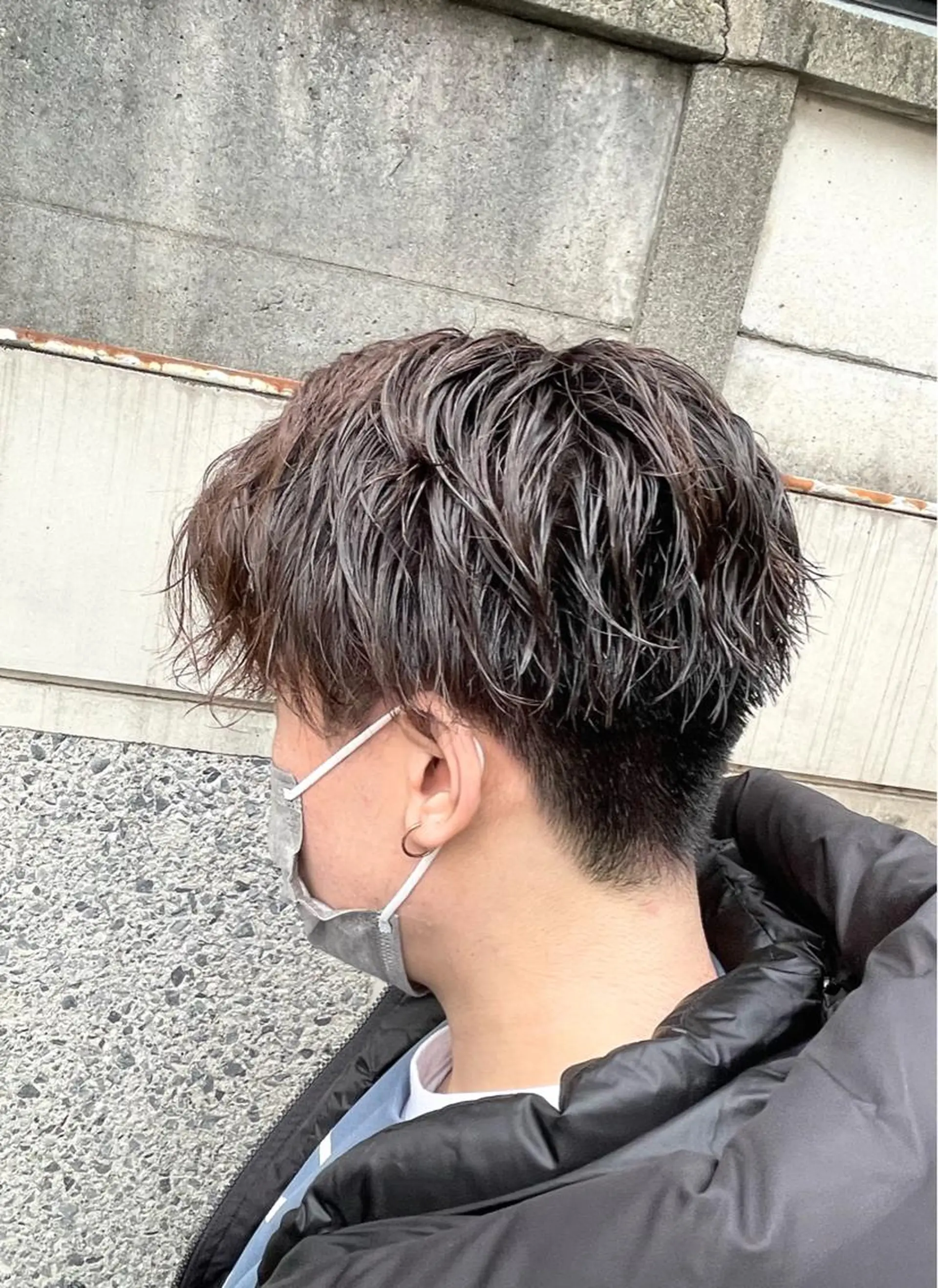 メンズ メンズパーマ カット 中村 海波のヘアスタイル