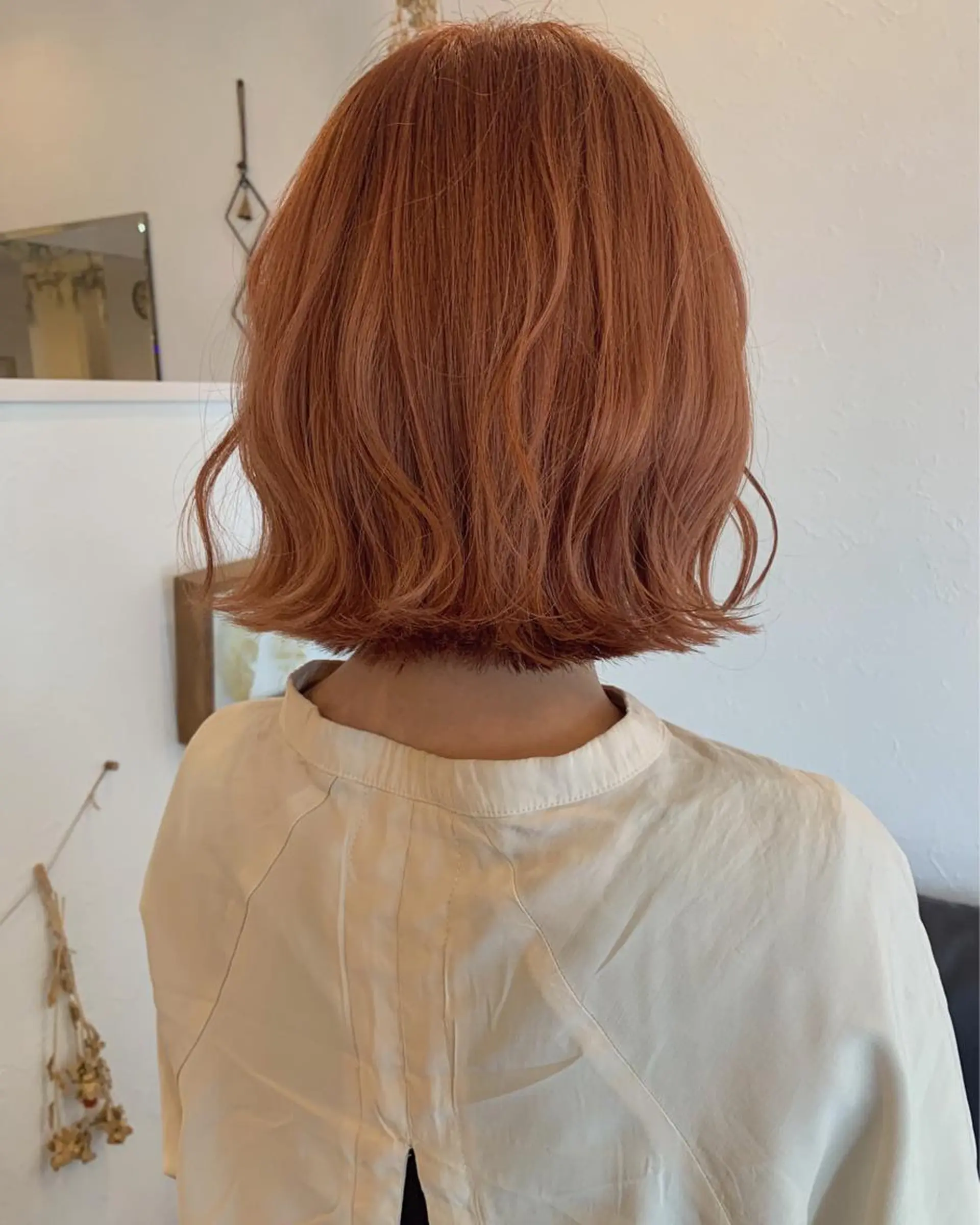 ショート カラー ブリーチ オレンジ ピンクカラー m ā l o.🌷 サカモトマイコのヘアスタイル