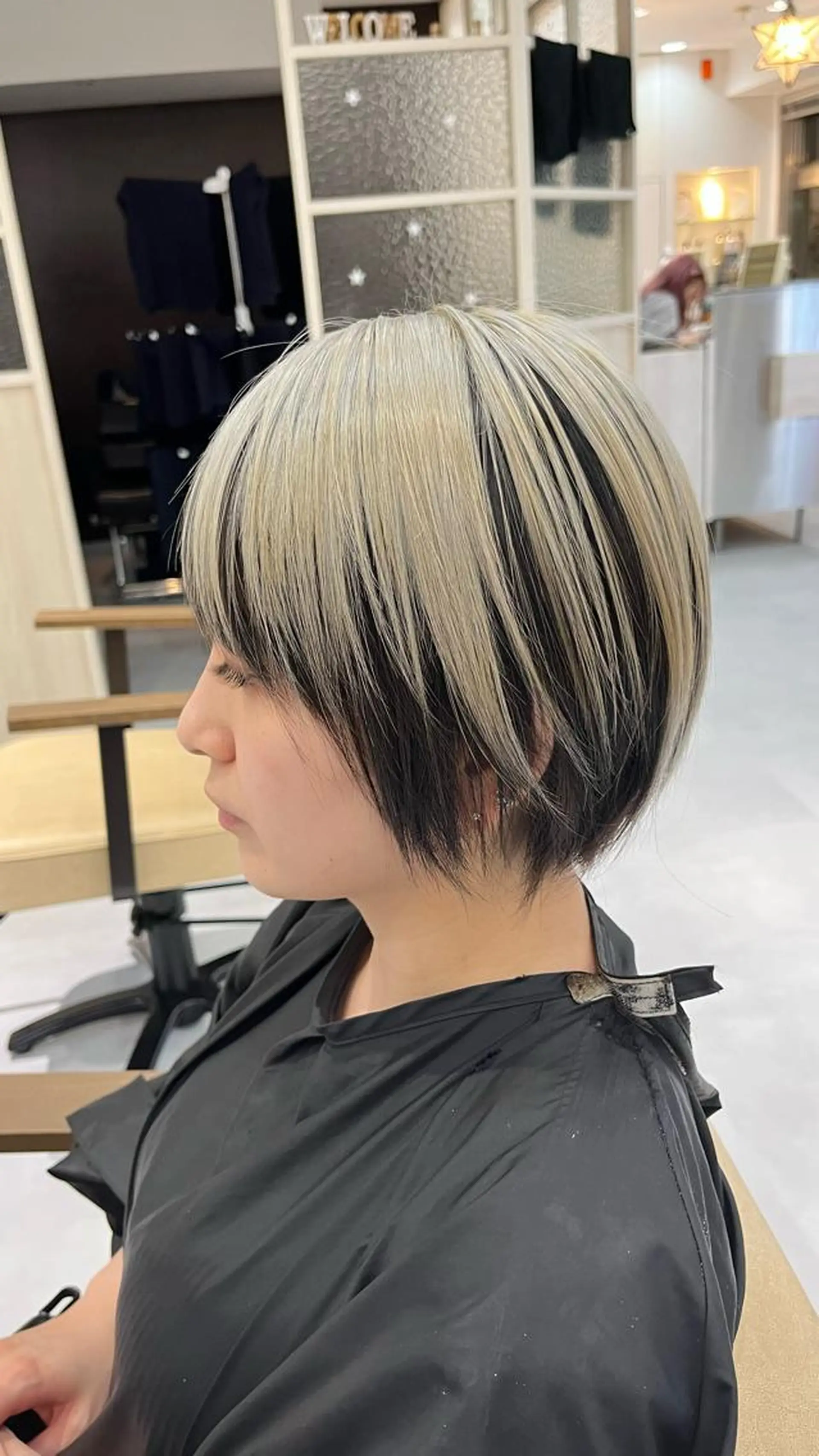 ショート 縮毛矯正/髪質改善 斉藤春のヘアスタイル