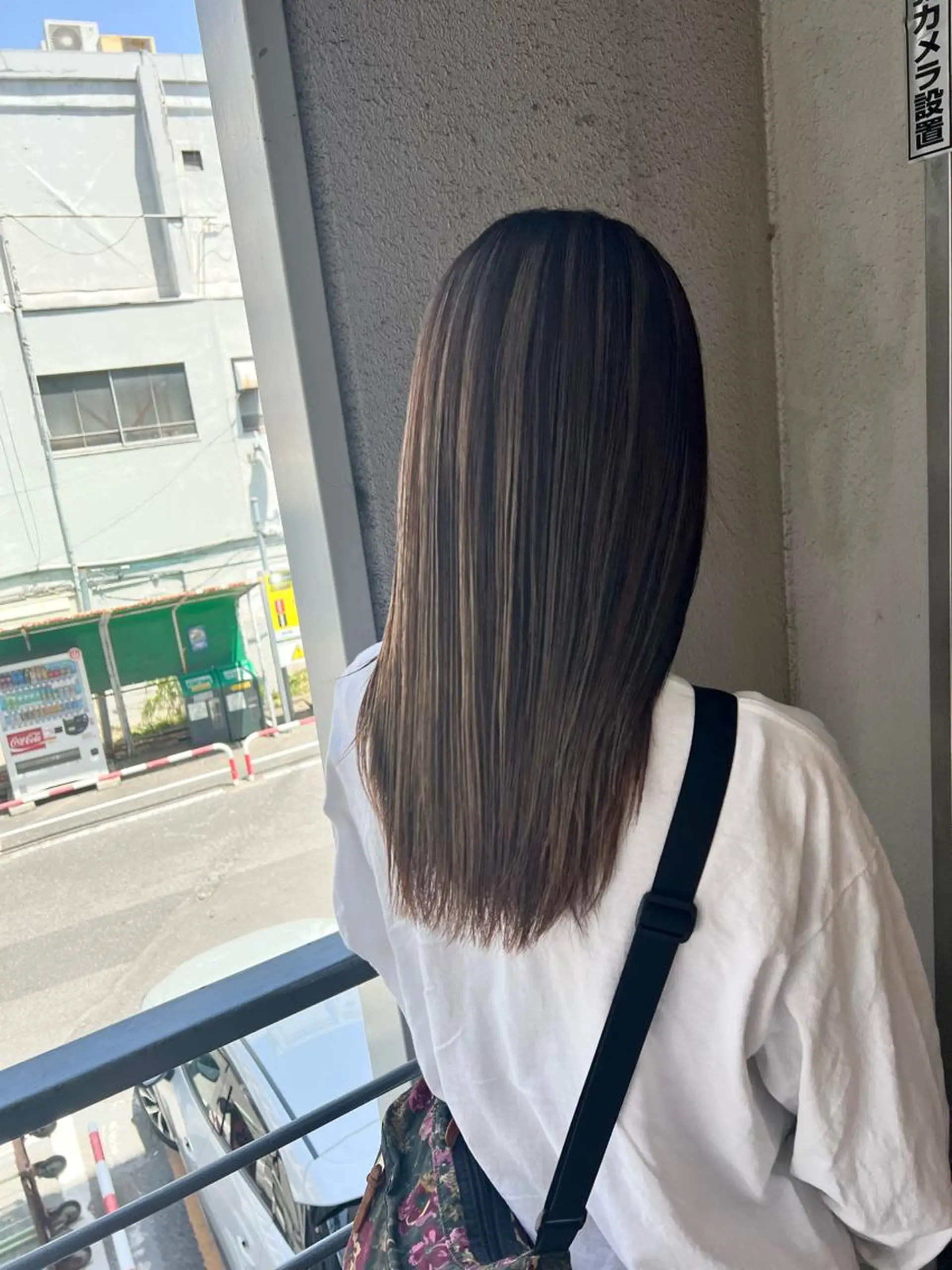 セミロング ハイライト カット ヘアカラー トリートメント Kazu .Kのヘアスタイル