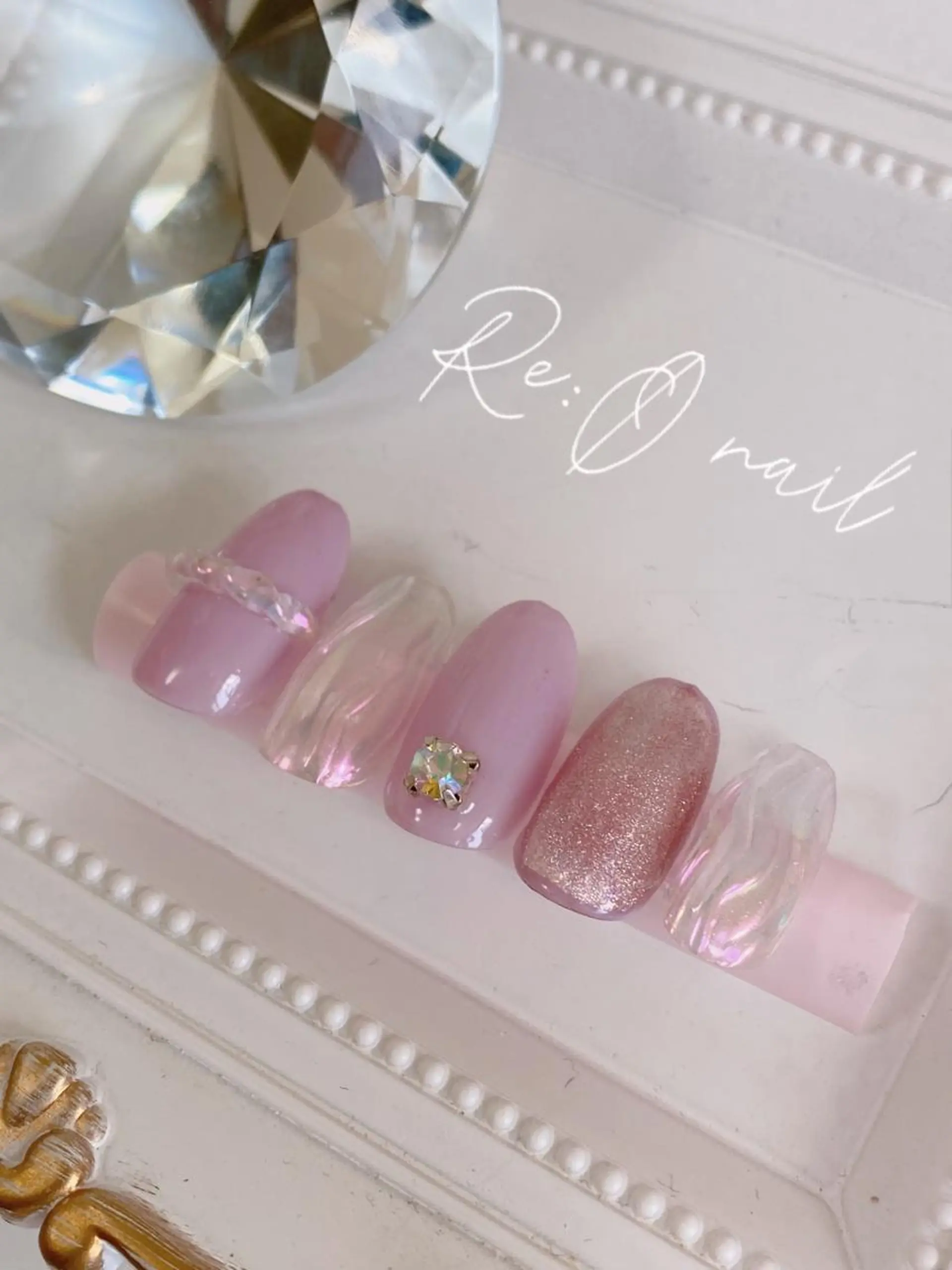 ネイル Re:Ø nail 🩵TSUJIのネイルデザイン