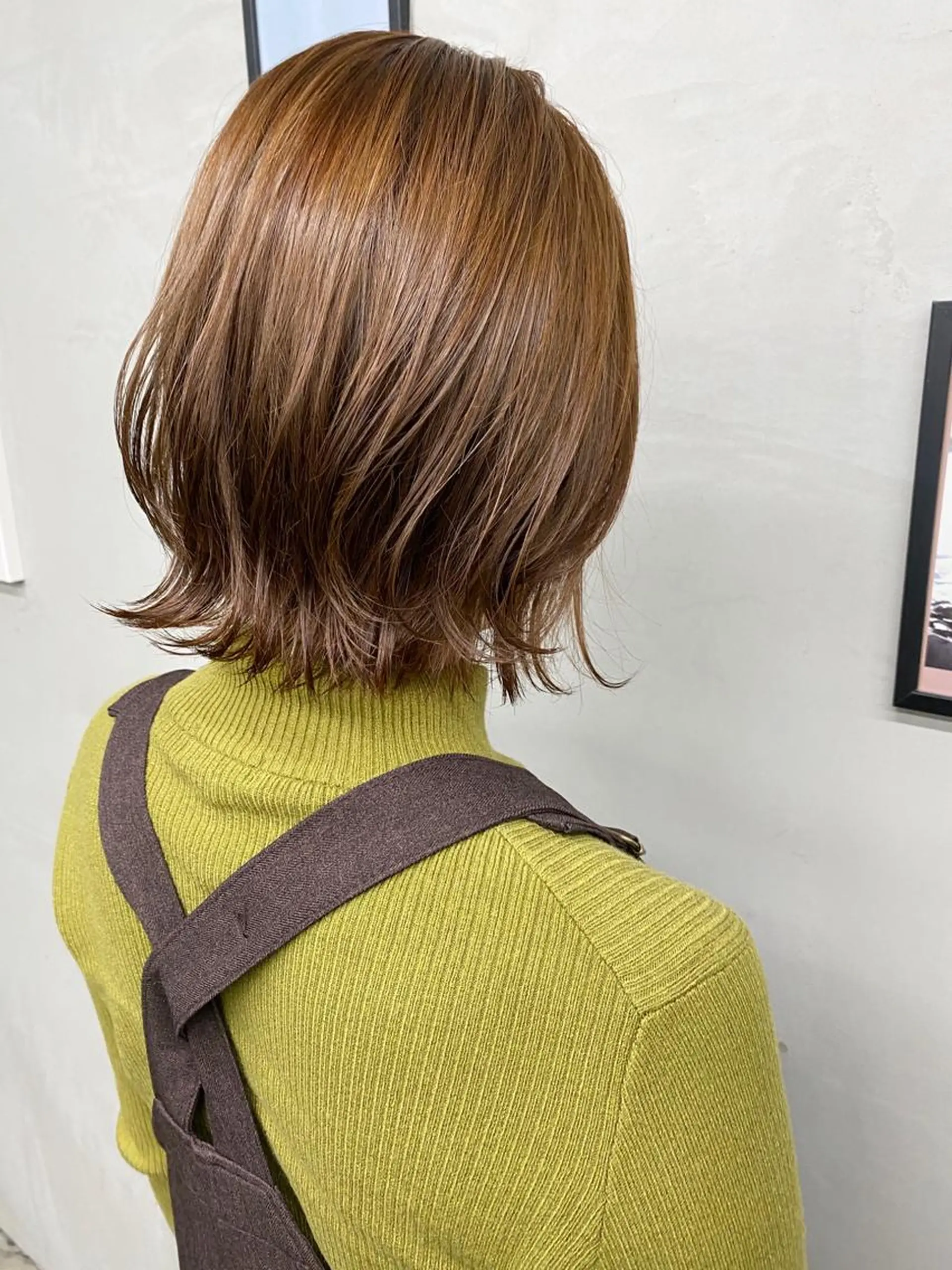 ショート カラー パーマ ヘアアレンジ メンズ キッズ ネイル マツエク・マツパ メンズウルフカット ベージュカラー オレンジ オレンジベージュ カラーマツエク カット ヘアカラー トリートメント 🌸グレージュ/ 艶髪🌸yutaのヘアスタイル