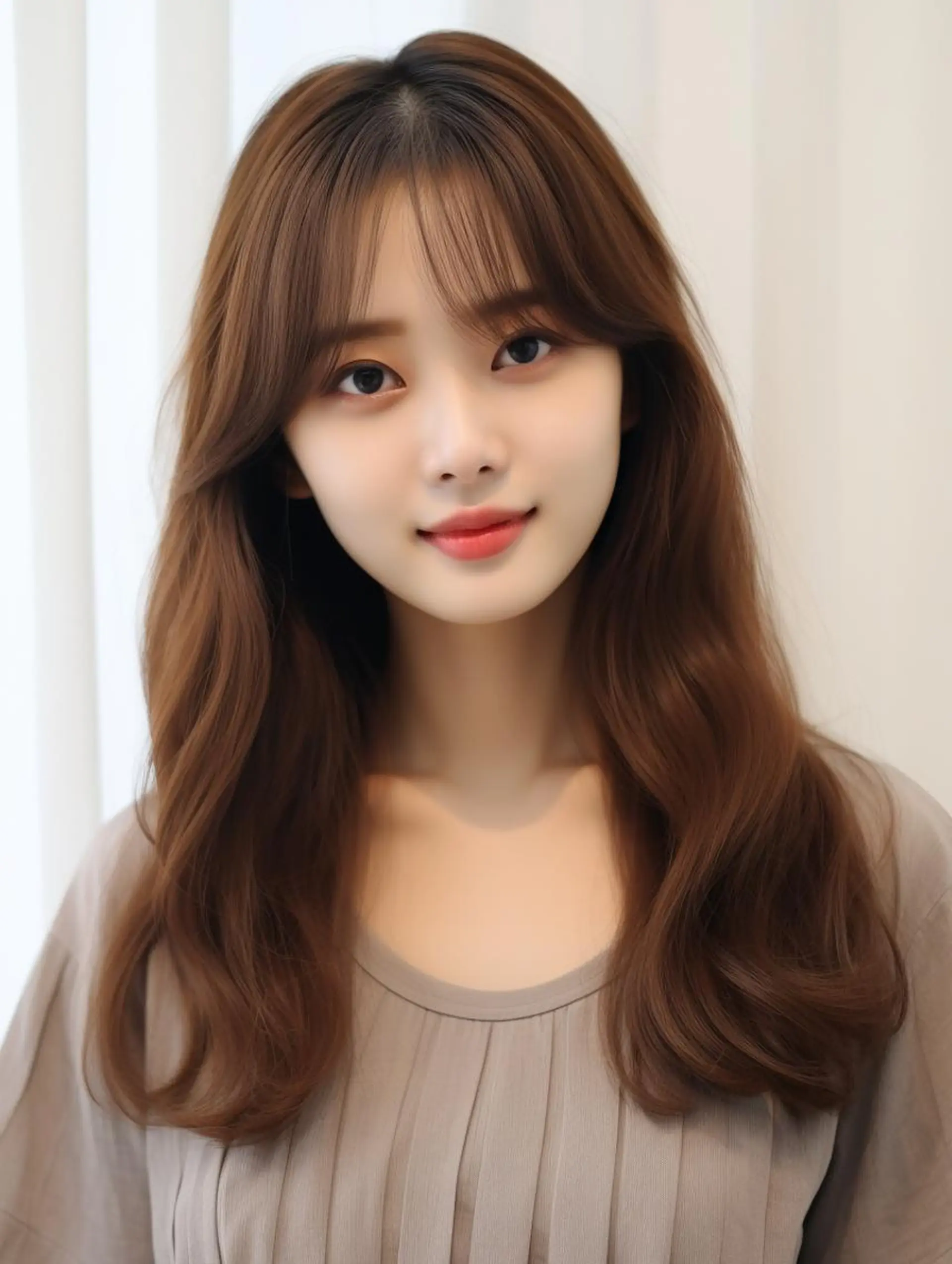 セミロング カラー Lehm所属・表参道/さあ や/大人ナチュラルのヘアスタイル