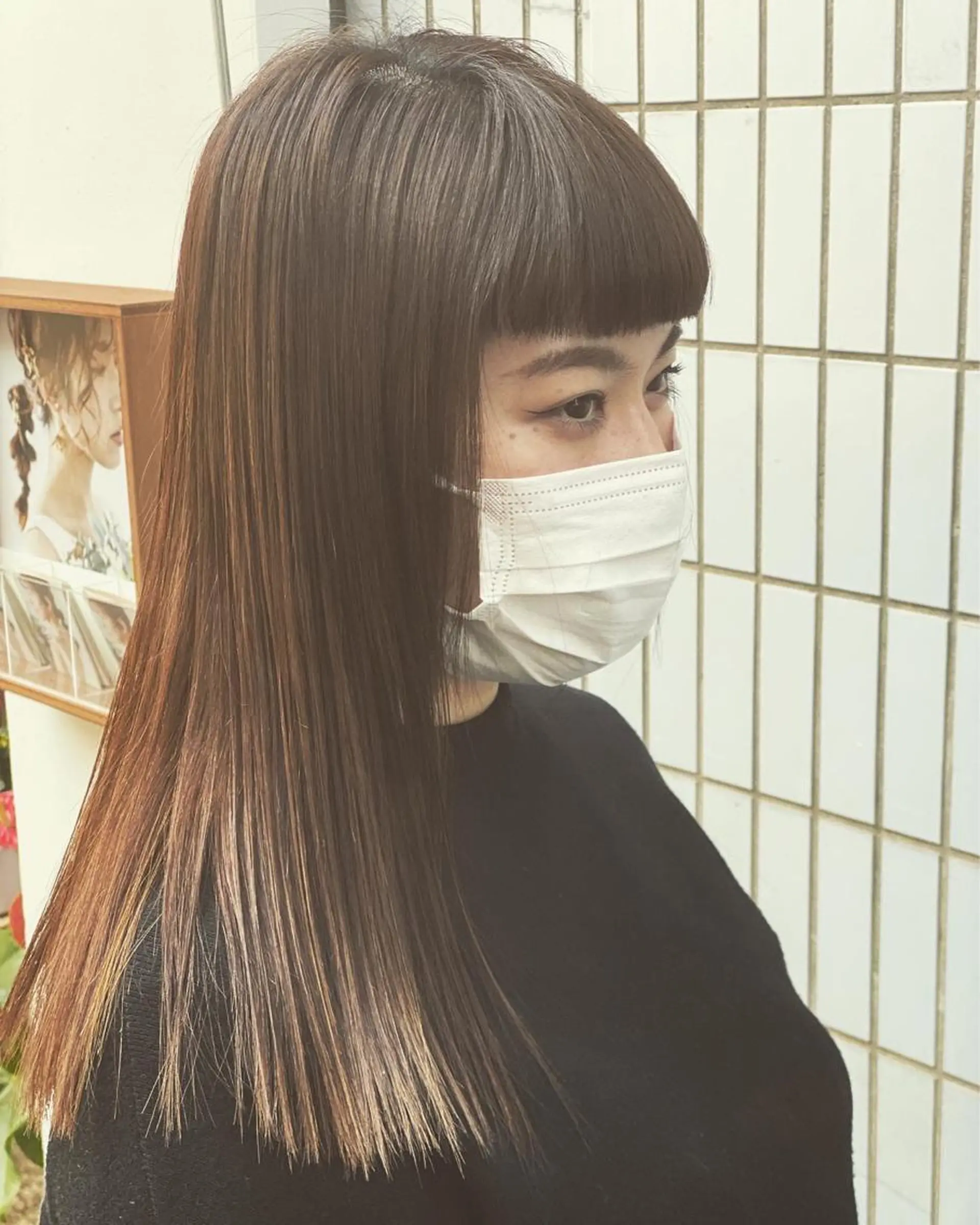 セミロング カット トリートメント ヘッドスパ ✨オール年代🆗 🤍内田亜由子のヘアスタイル