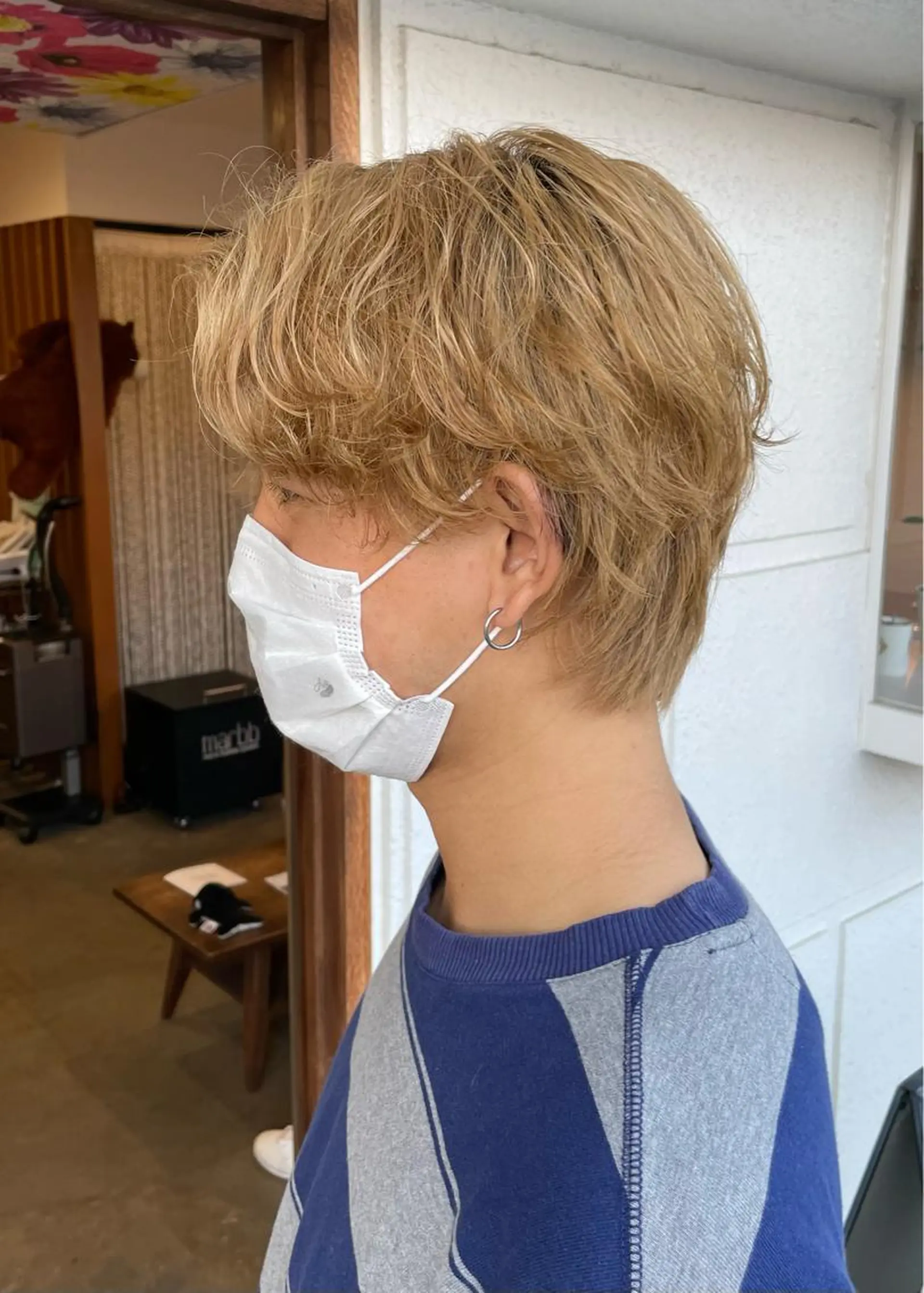 ショート メンズ メンズウルフカット ウルフカット 渡邉 聖希のヘアスタイル