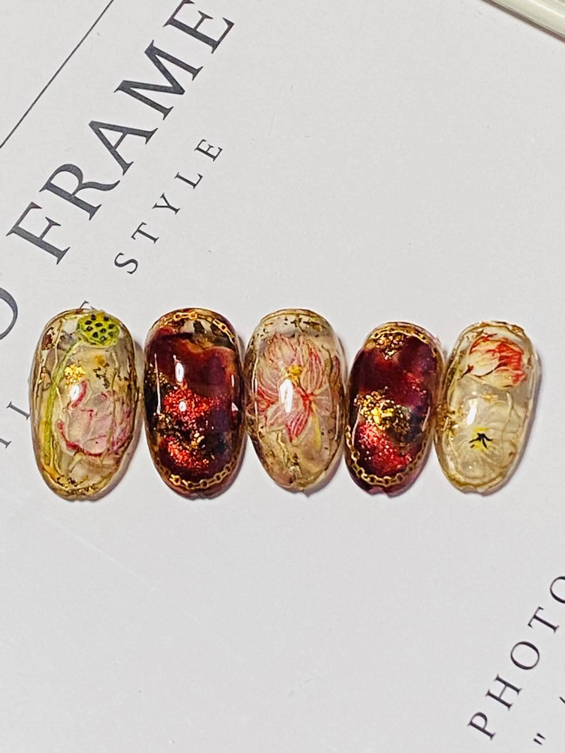 ネイル 自宅ネイルサロン ♦️nuance♦️のネイルデザイン