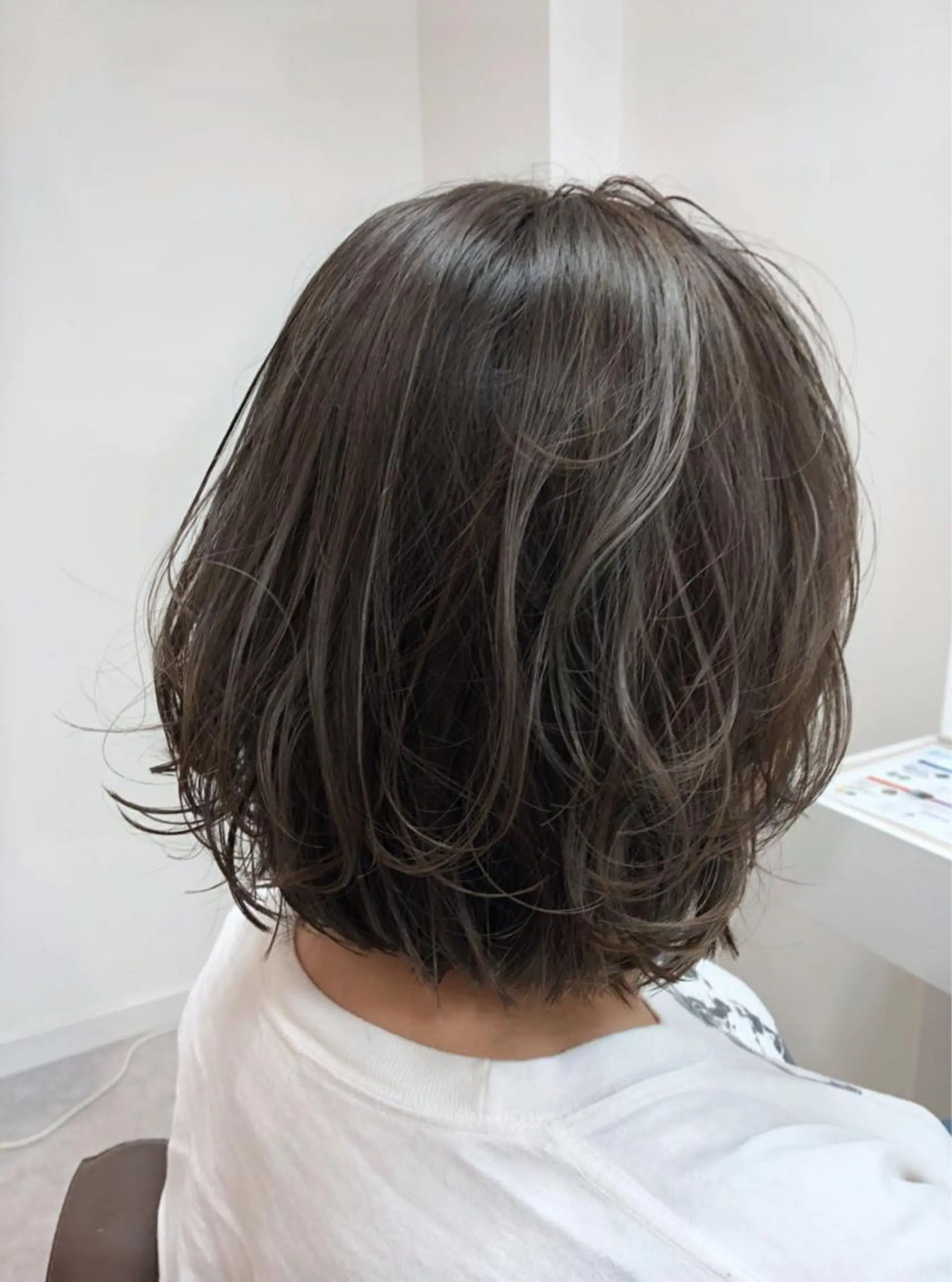 ミディアム カラー SALOWIN名古屋本山店所属・🍀ナガヤマ ヒデアキ🍀のヘアスタイル