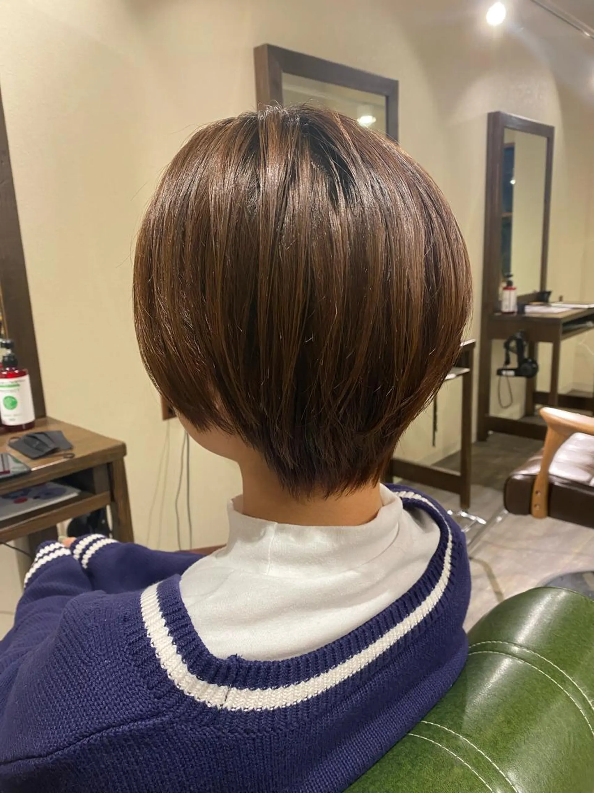 ショート 丸みショート アッシュ ショートヘア 佐藤 真依のその他イメージ